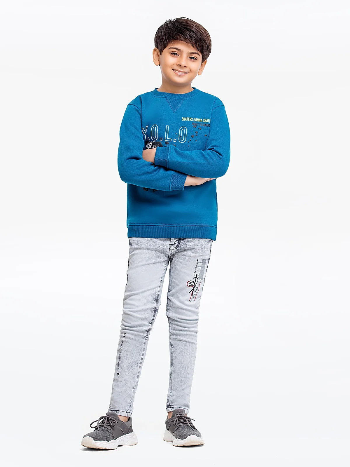 URB Boy's Blue Sweatshirt
