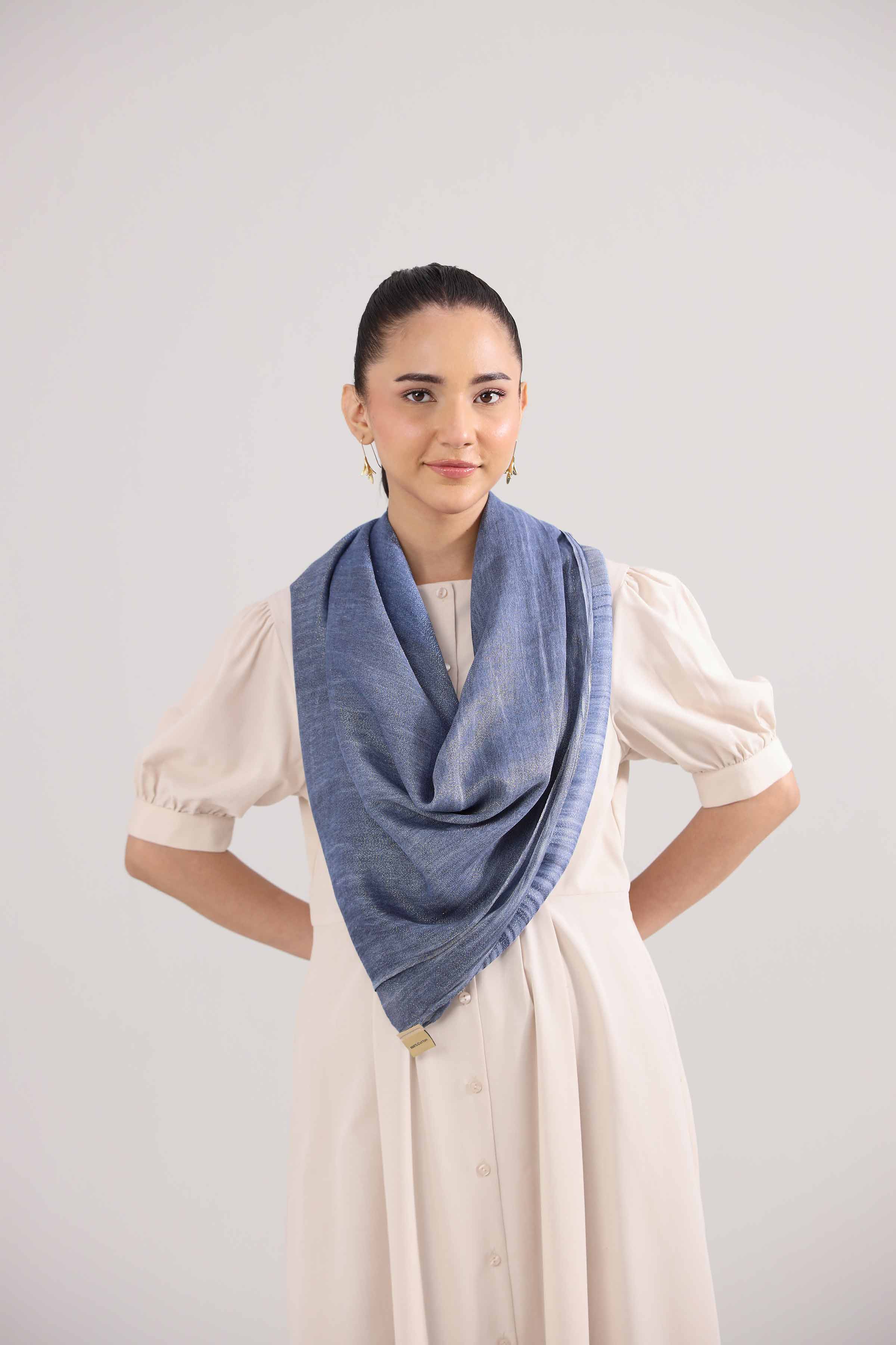 URB - Blue Women Scarf