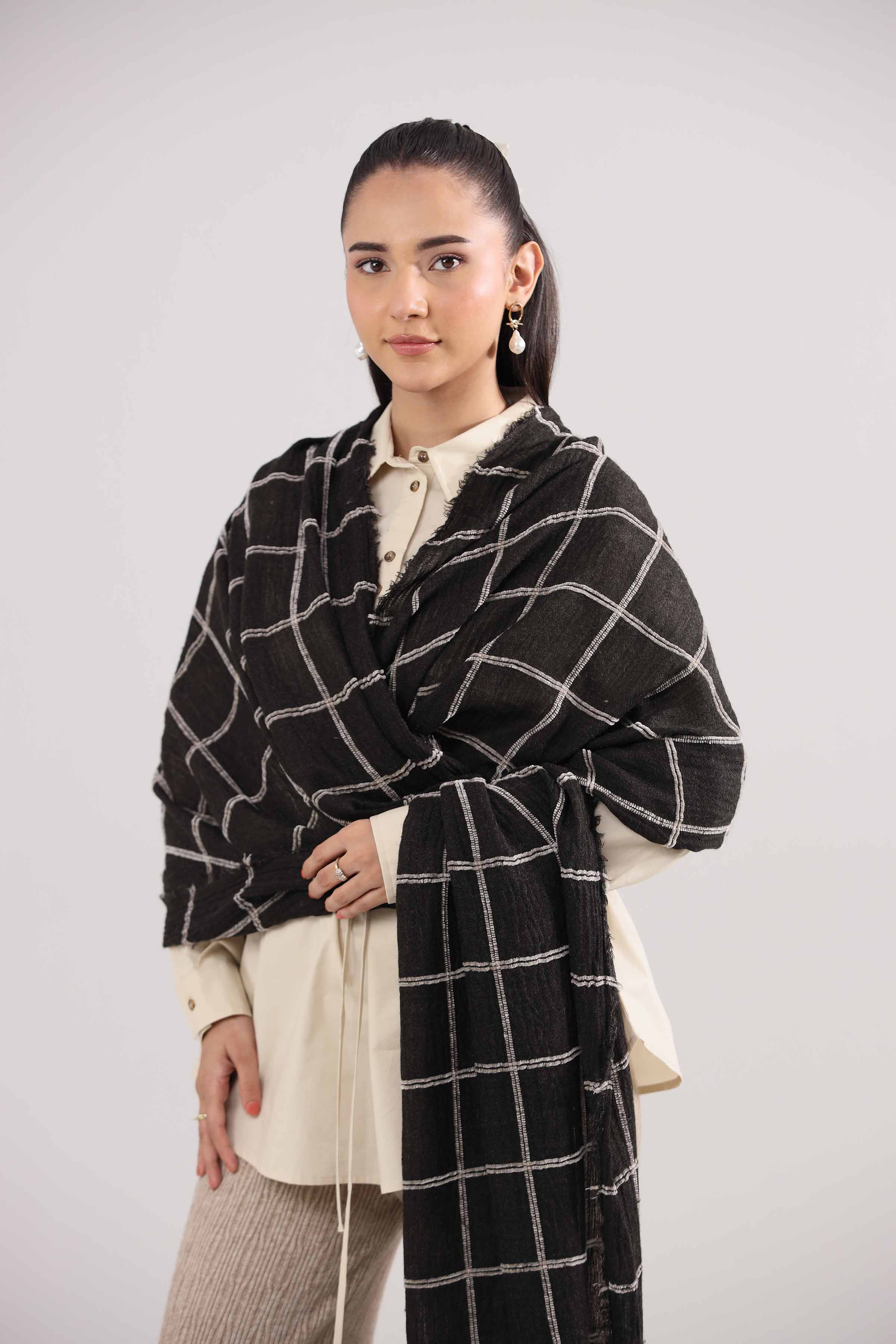 URB - Black Women Scarf