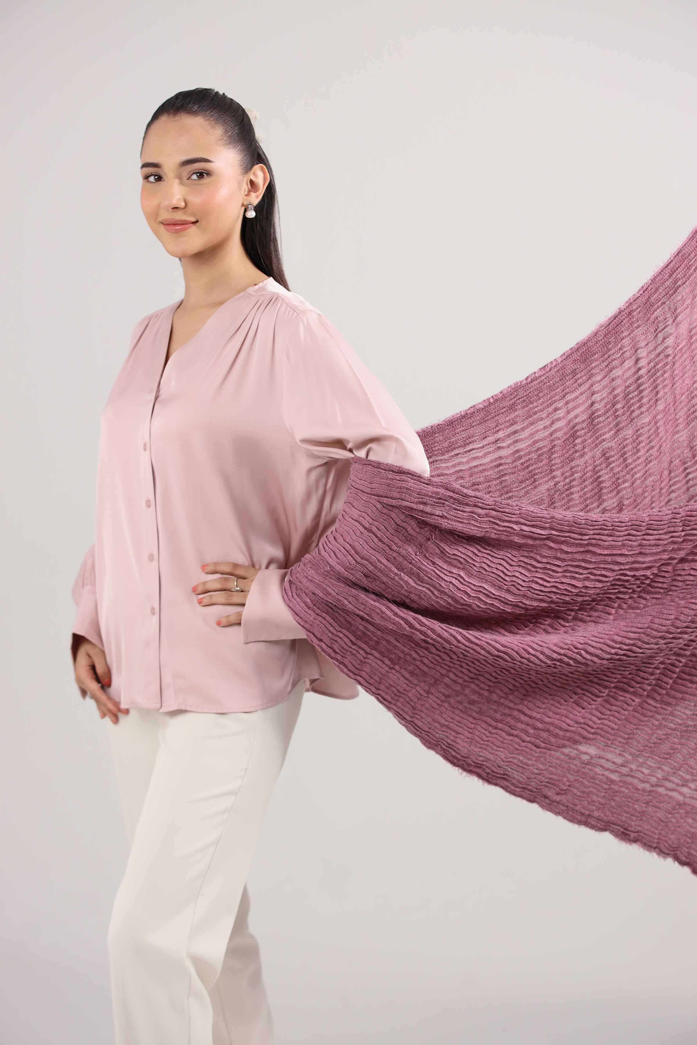 URB - Purple Women Scarf
