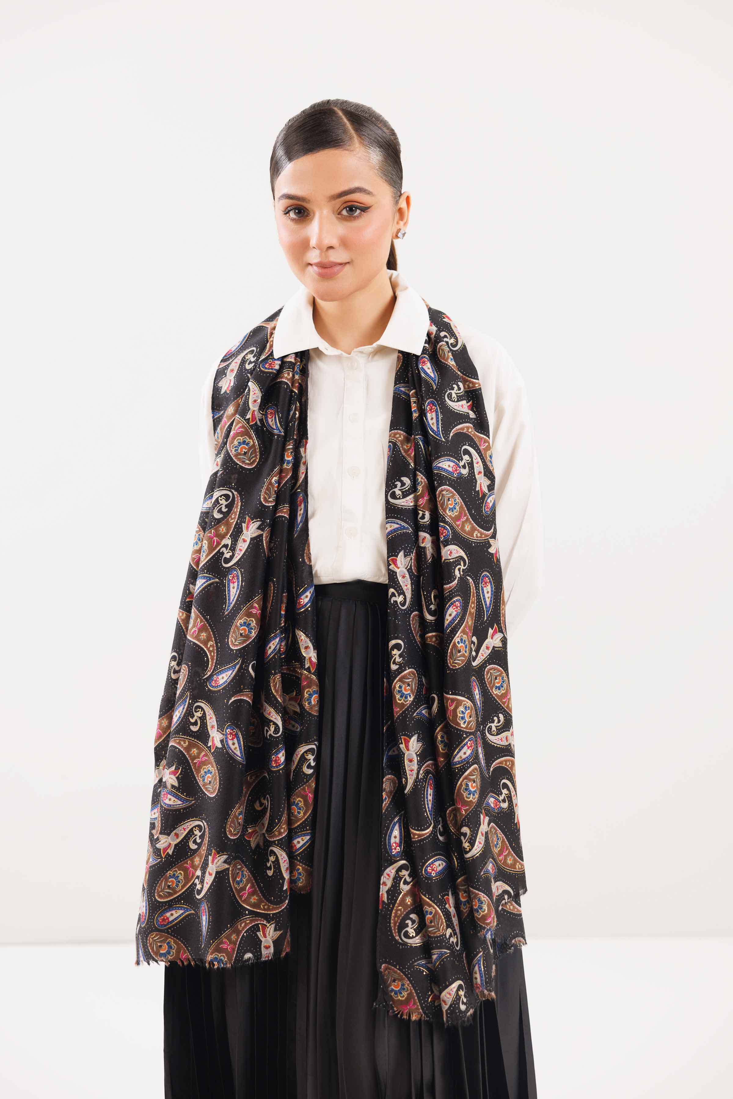URB -  Black Women Scarf