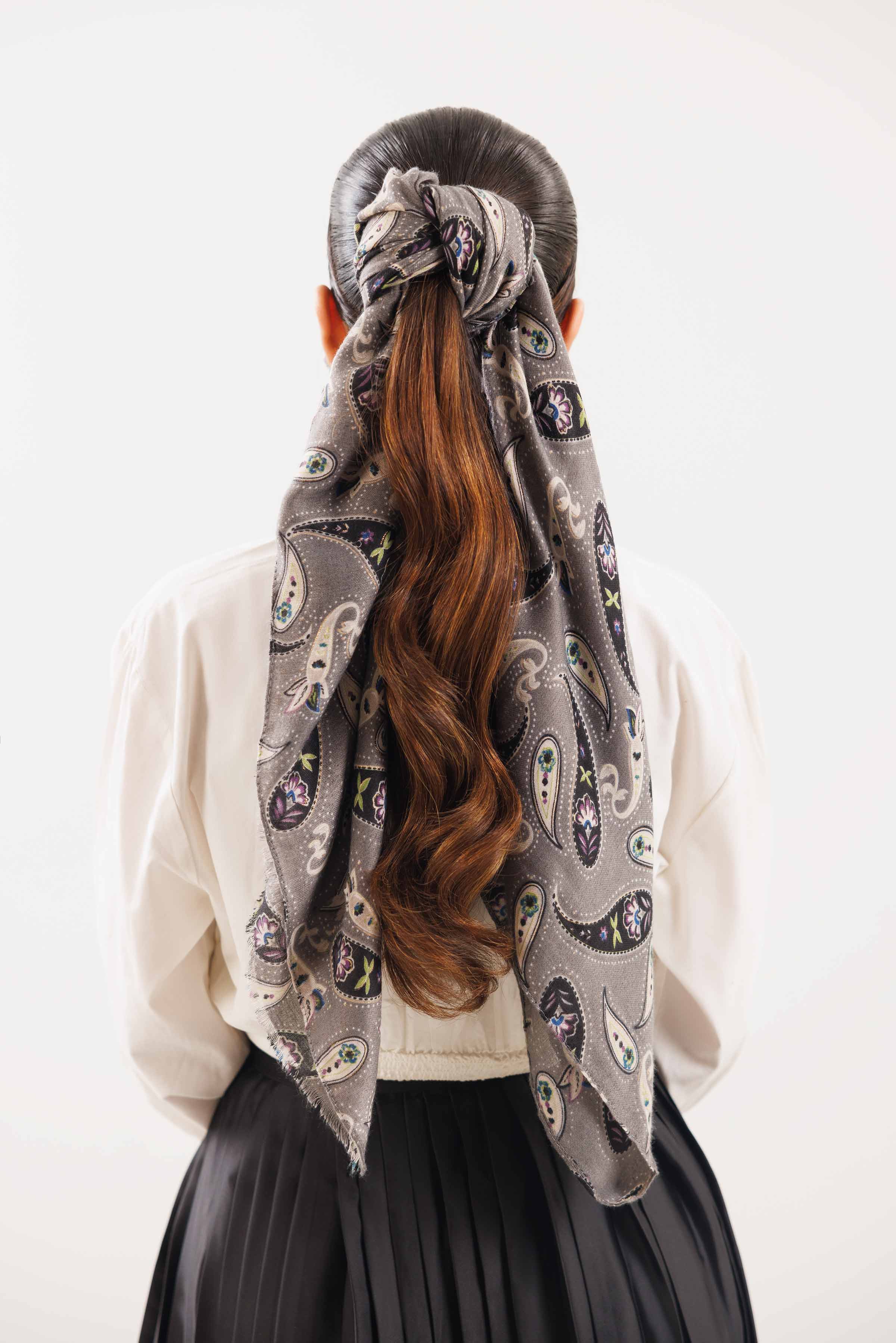 URB- Grey Women Scarf