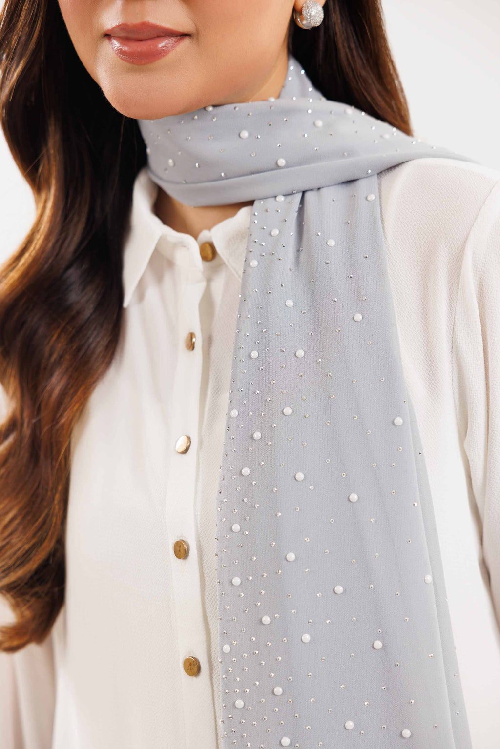 URB  - Grey Women Scarf