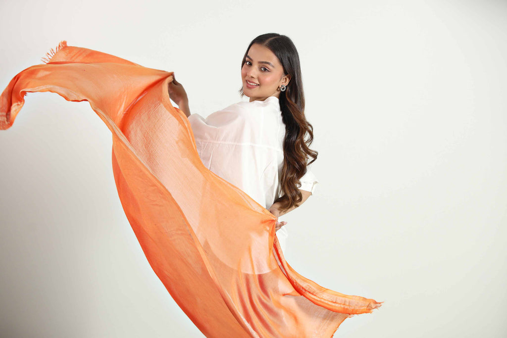 URB - Orange Women Scarf