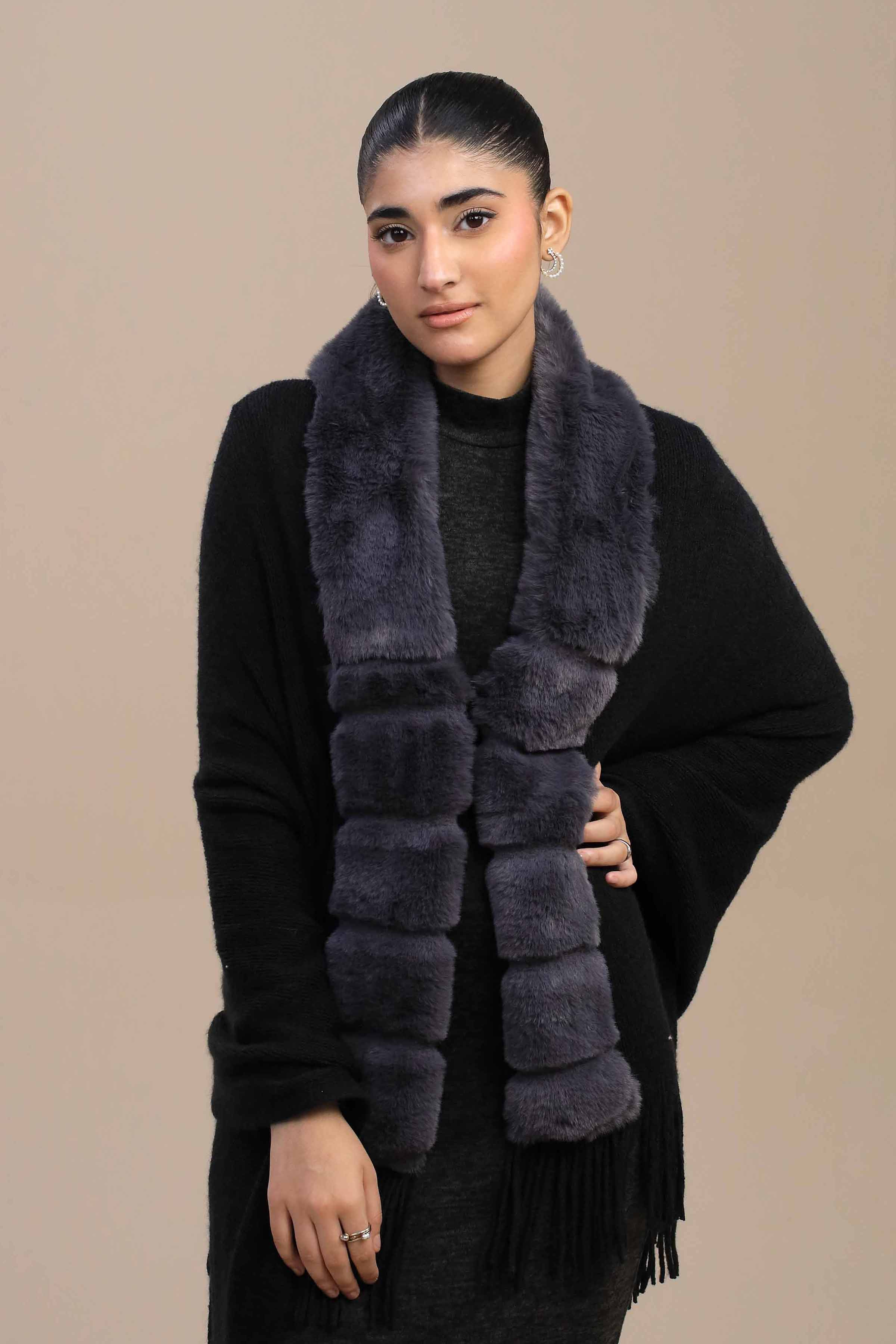 URB Black Cape Shawl 01