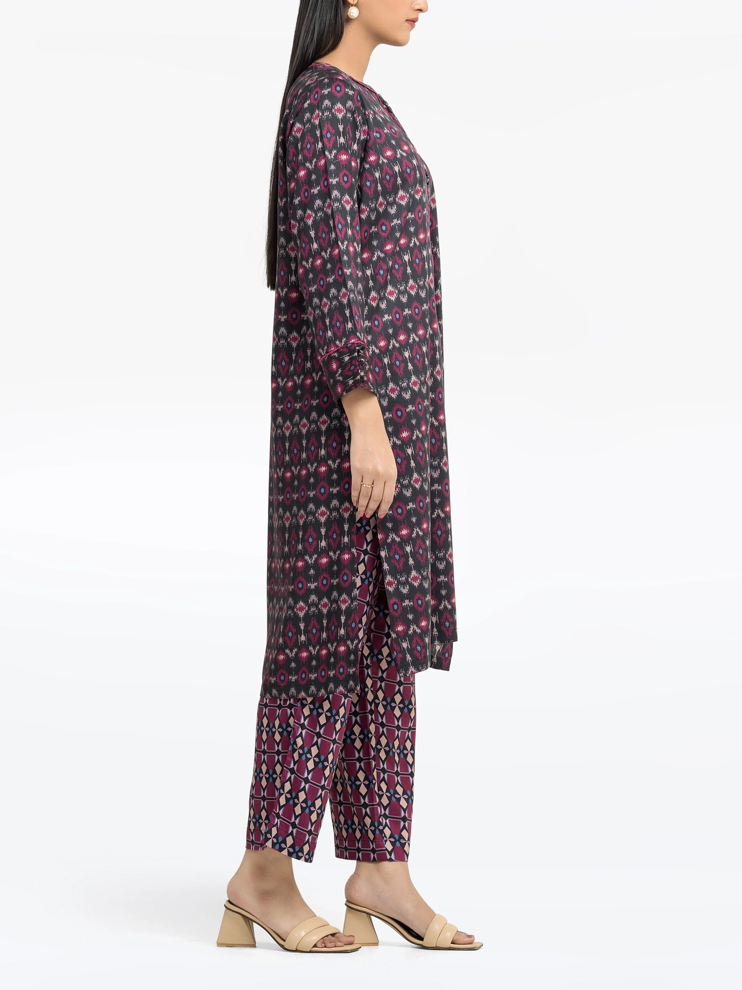 URB Pret 2Pc Printed Viscose Co-Ord Set