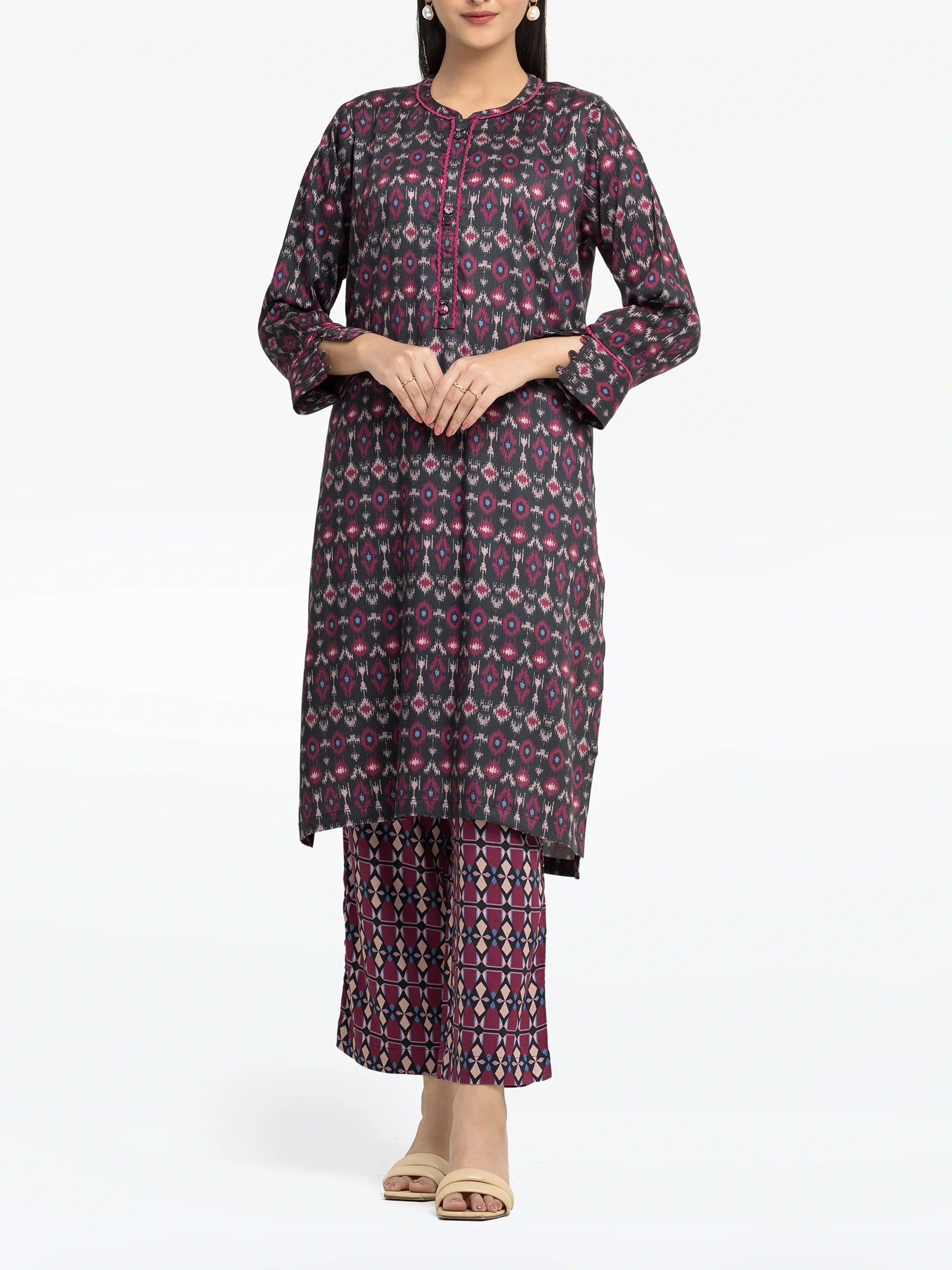 URB Pret 2Pc Printed Viscose Co-Ord Set