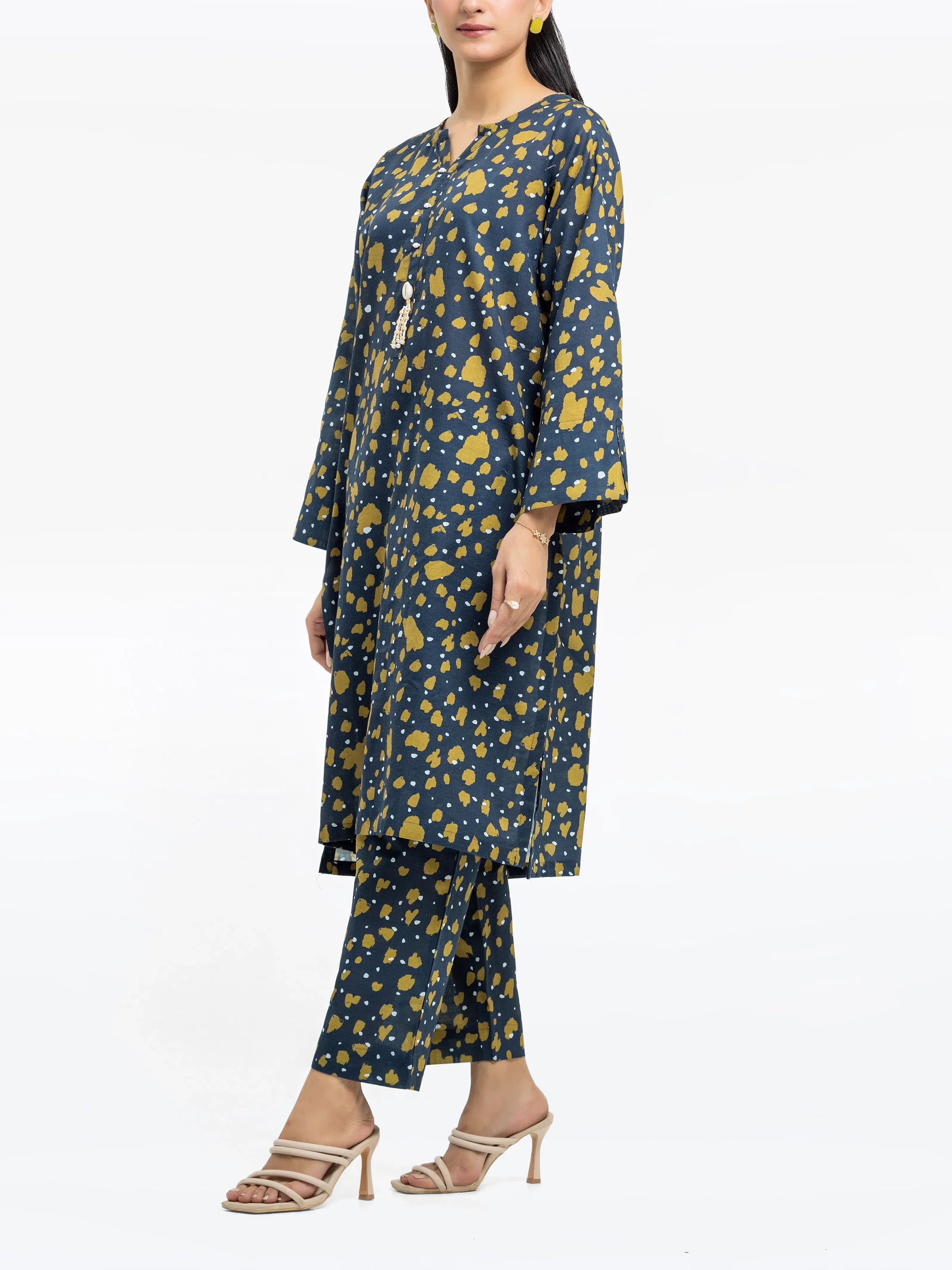 URB Pret 2Pc Printed Khaddar Co-Ord Set