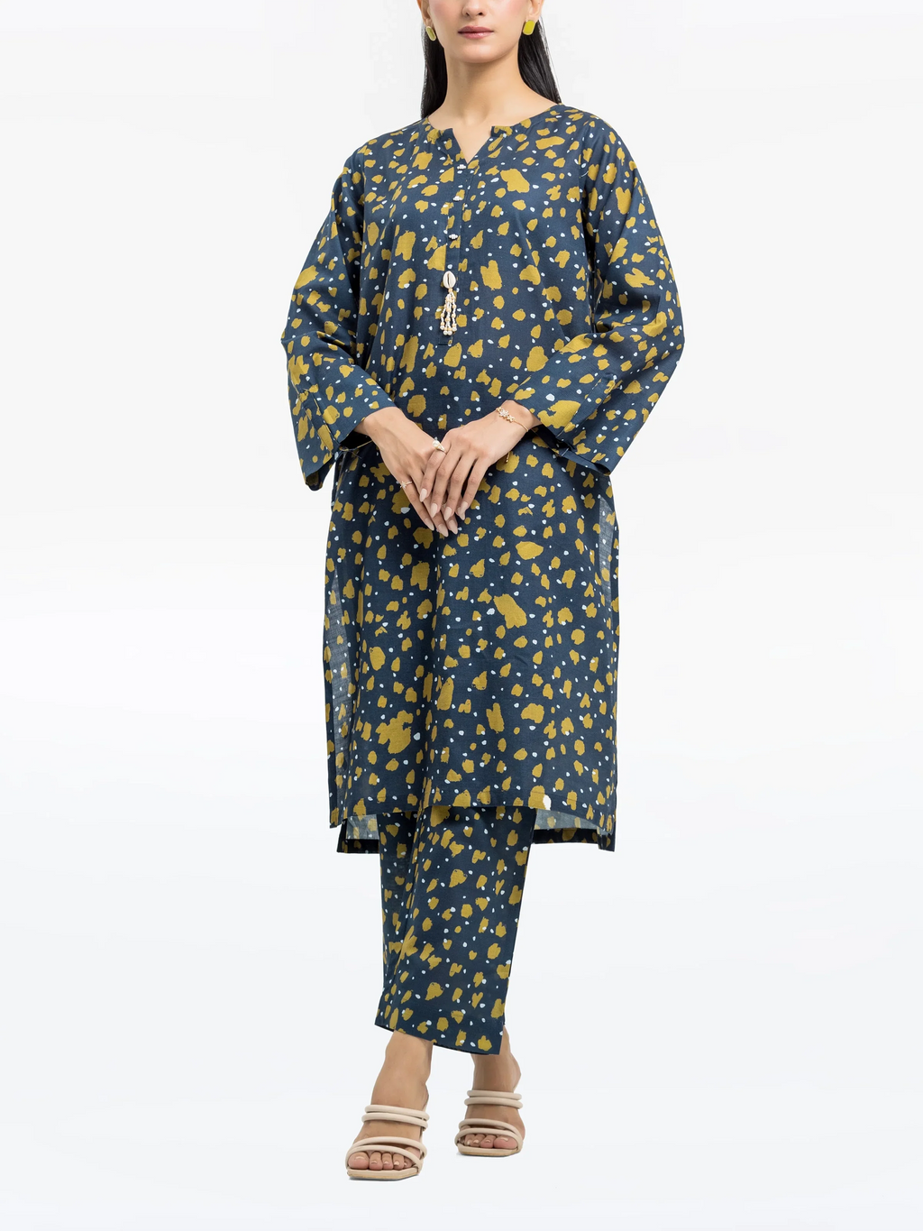 URB Pret 2Pc Printed Khaddar Co-Ord Set