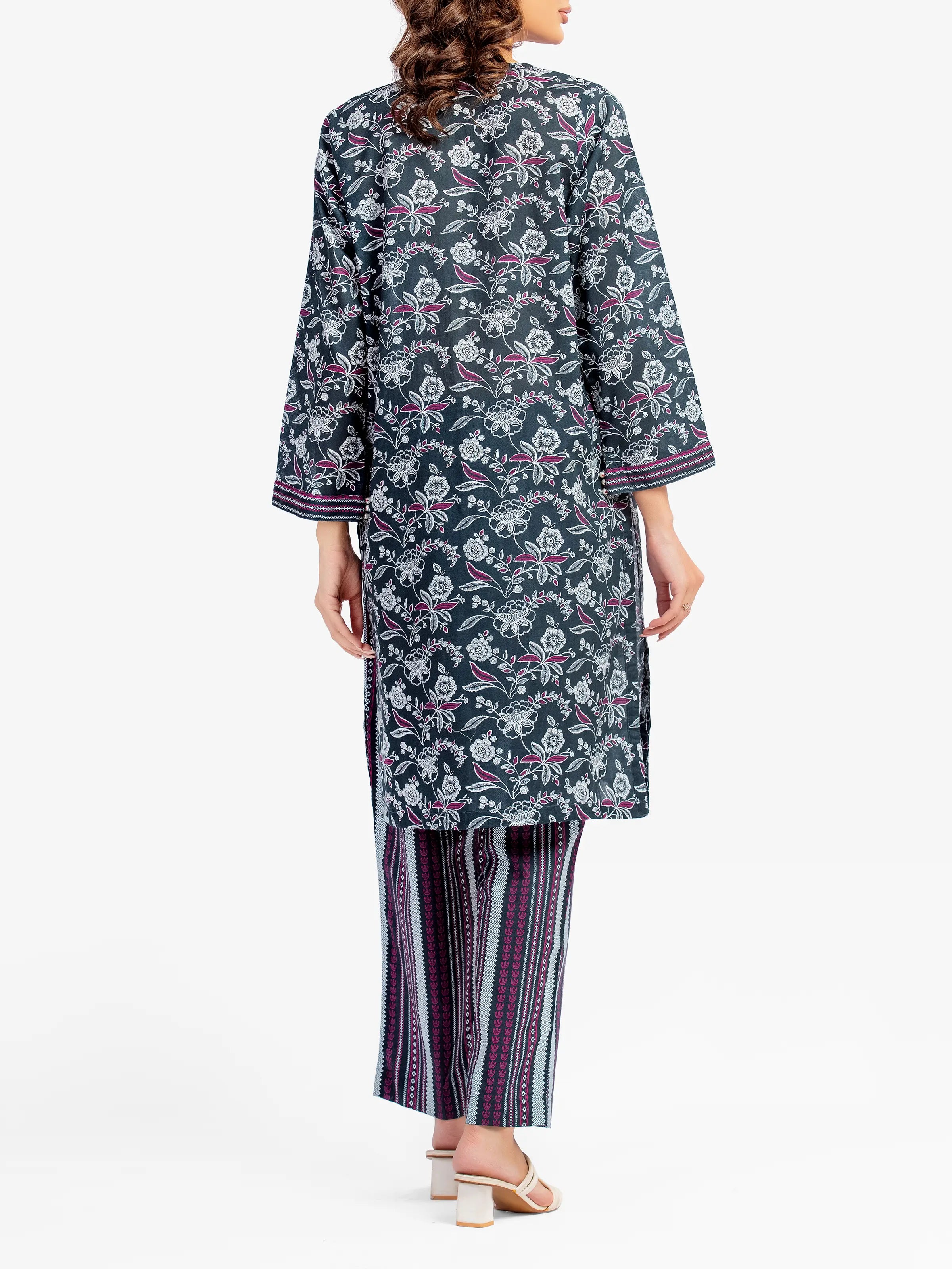 URB Pret 2Pc Printed Lawn Shirt Trouser