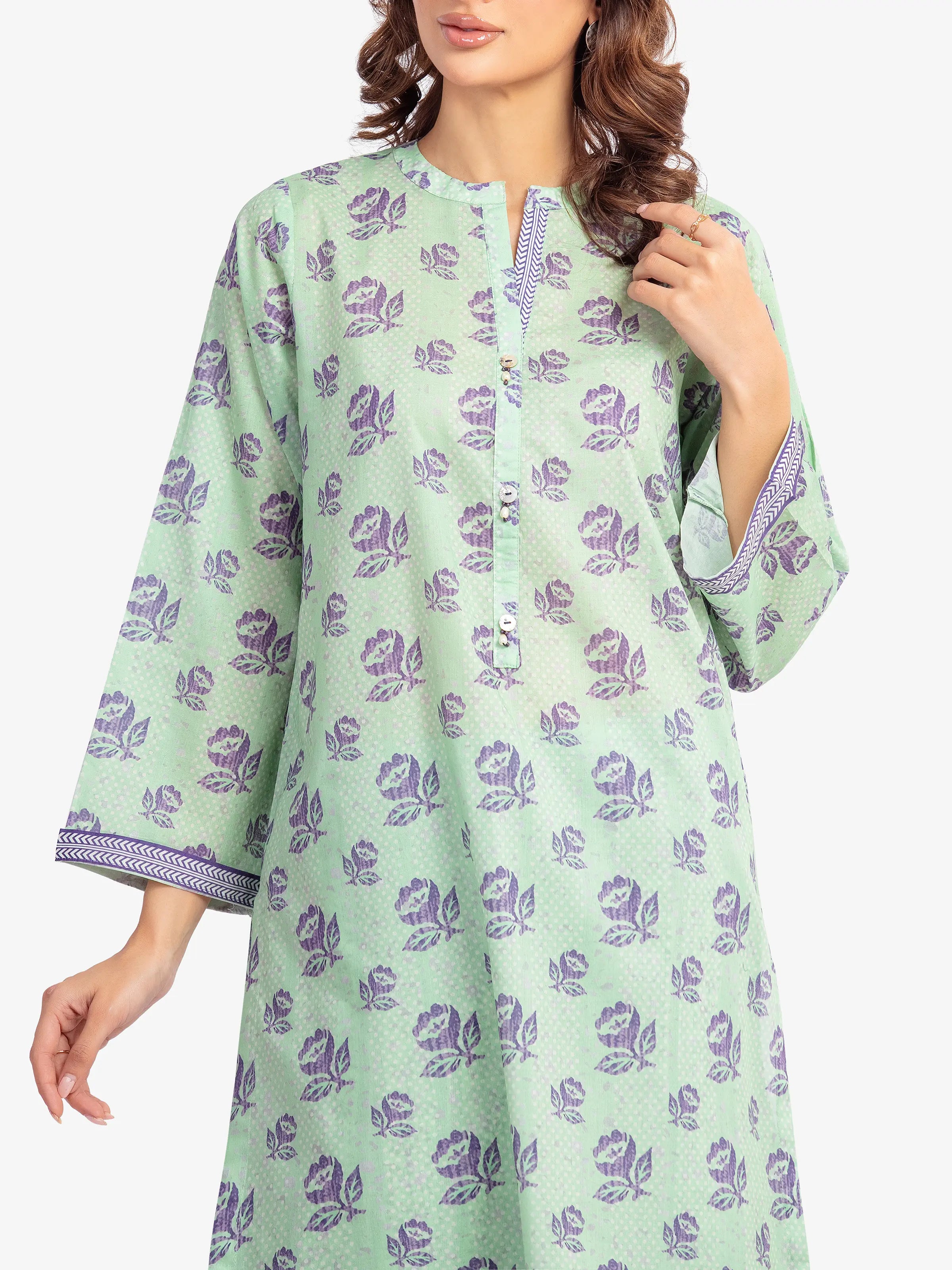 URB Pret 2Pc Printed Lawn Shirt Trouser