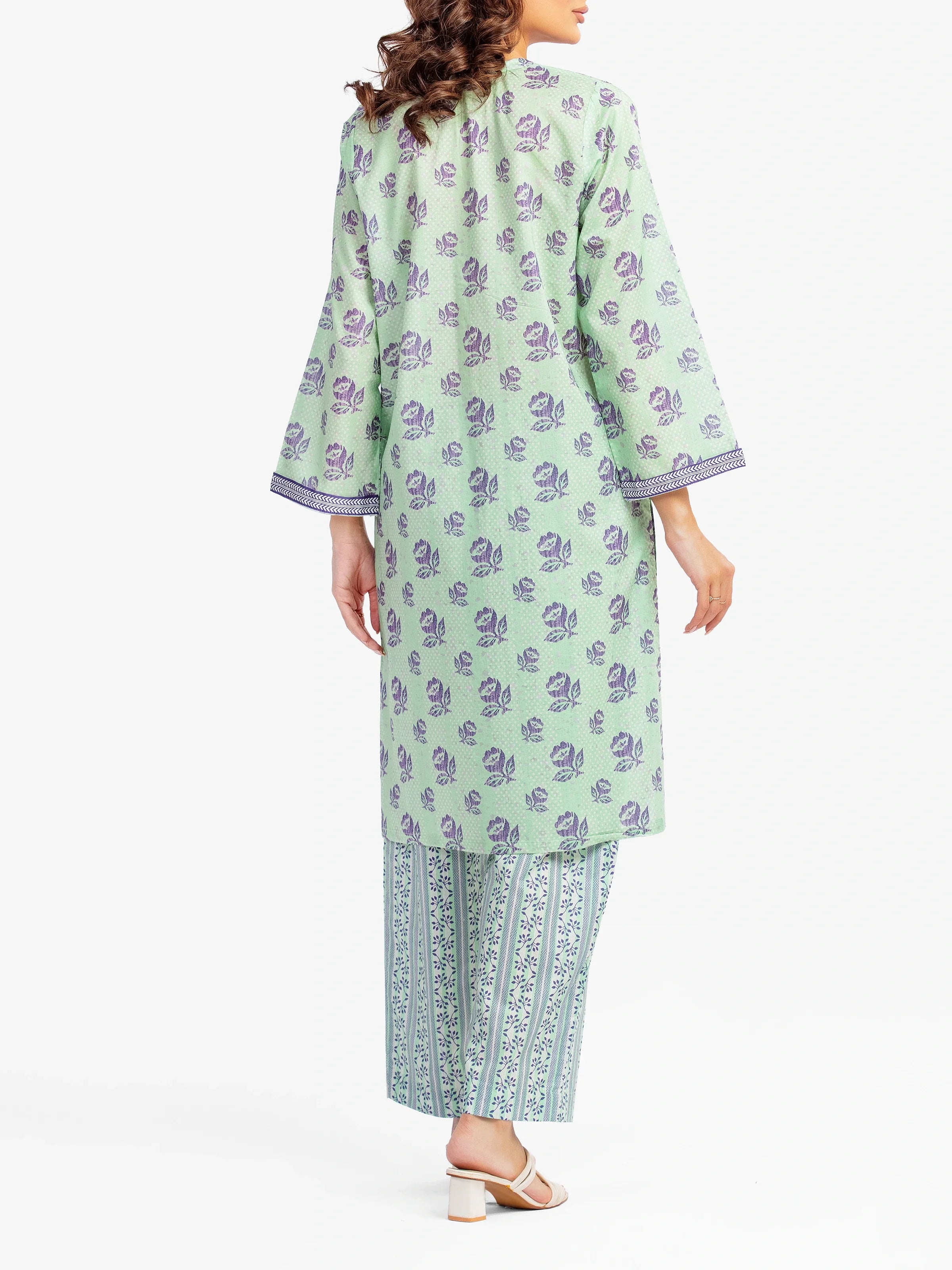 URB Pret 2Pc Printed Lawn Shirt Trouser
