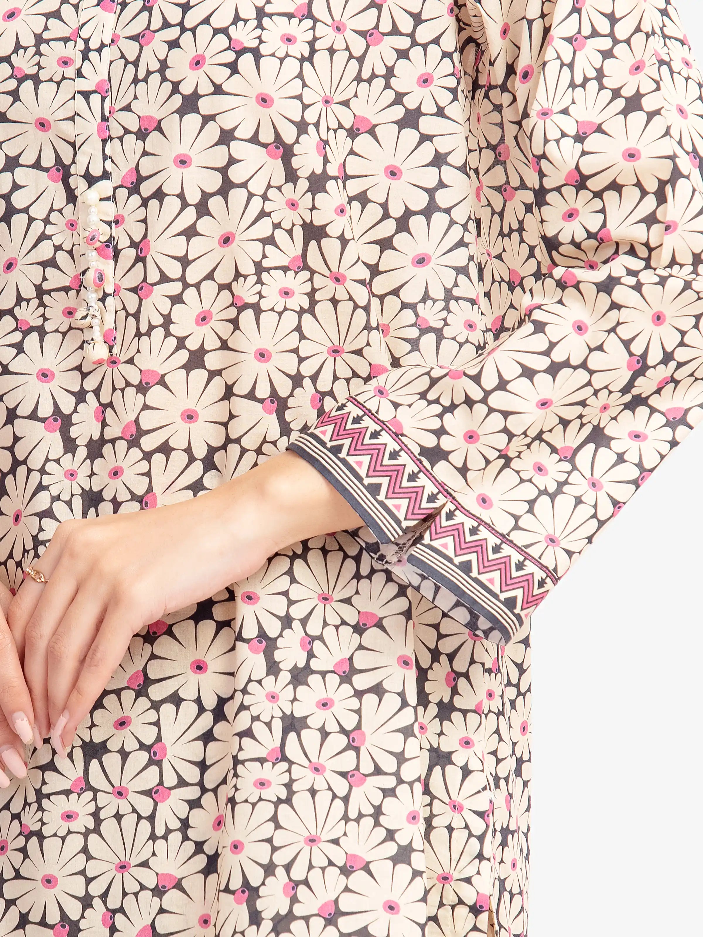URB Pret 2Pc Printed Lawn Shirt Trouser