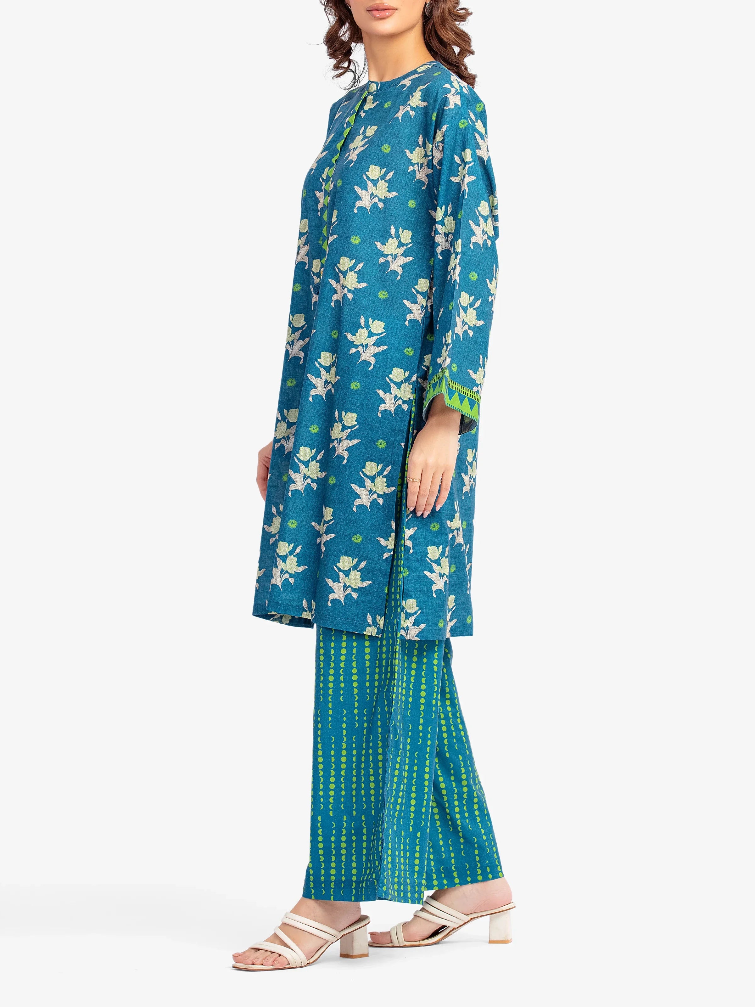 URB Pret 2Pc Printed Lawn Shirt Trouser