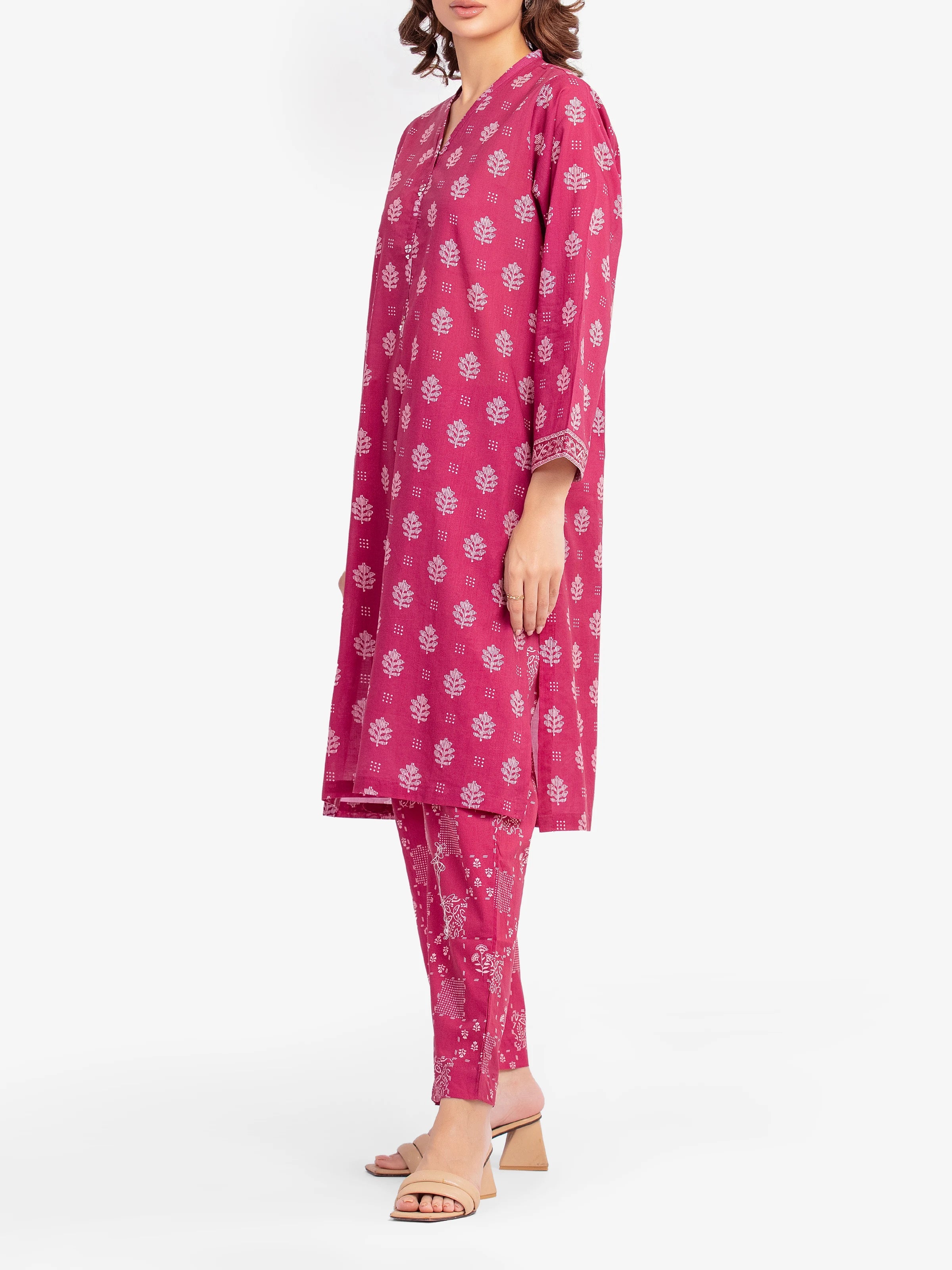 URB Pret 2Pc Printed Lawn Shirt Trouser