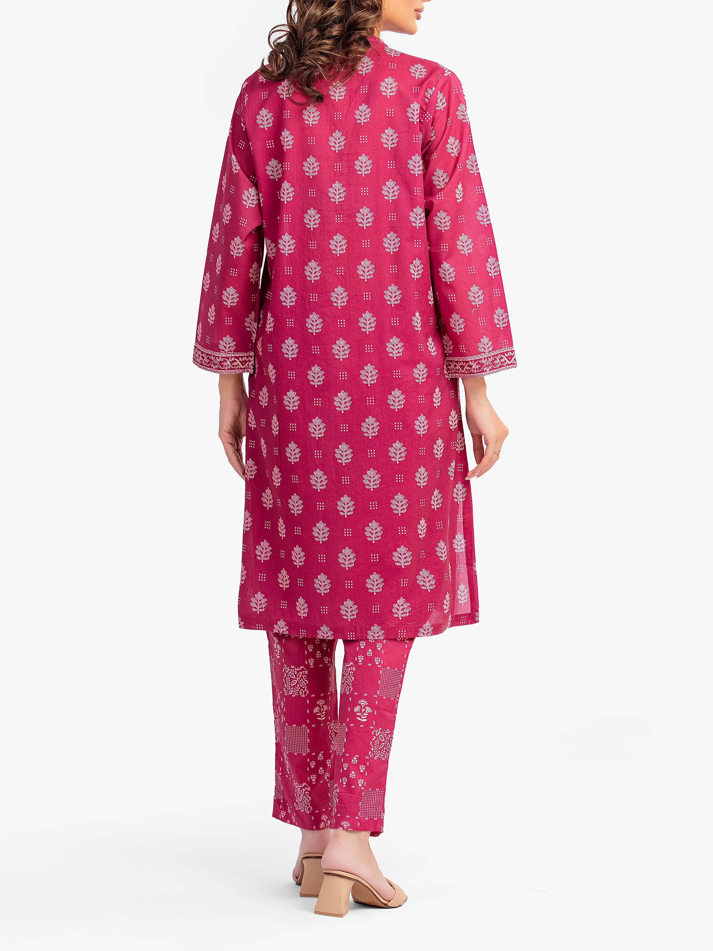 URB Pret 2Pc Printed Lawn Shirt Trouser