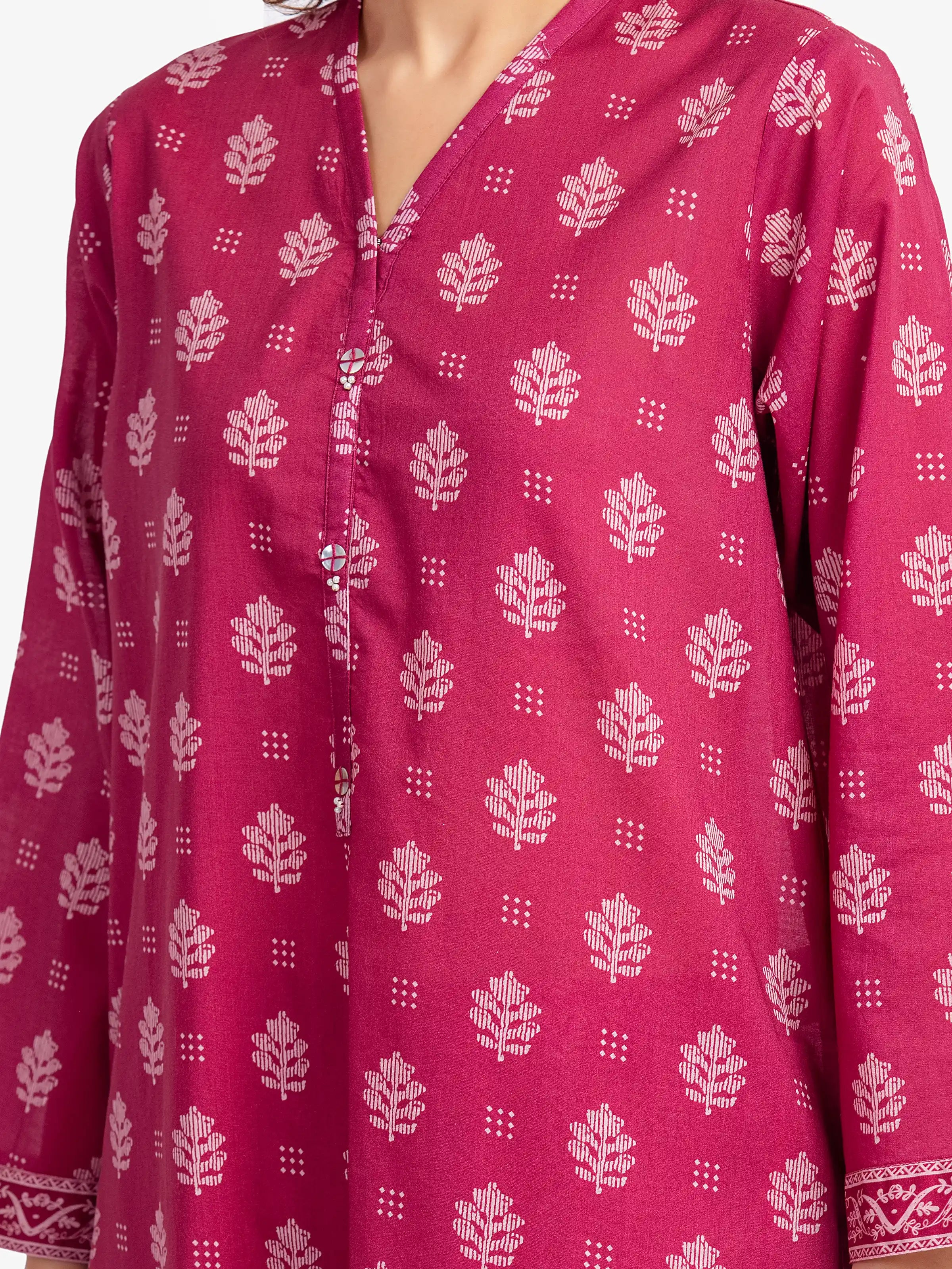 URB Pret 2Pc Printed Lawn Shirt Trouser
