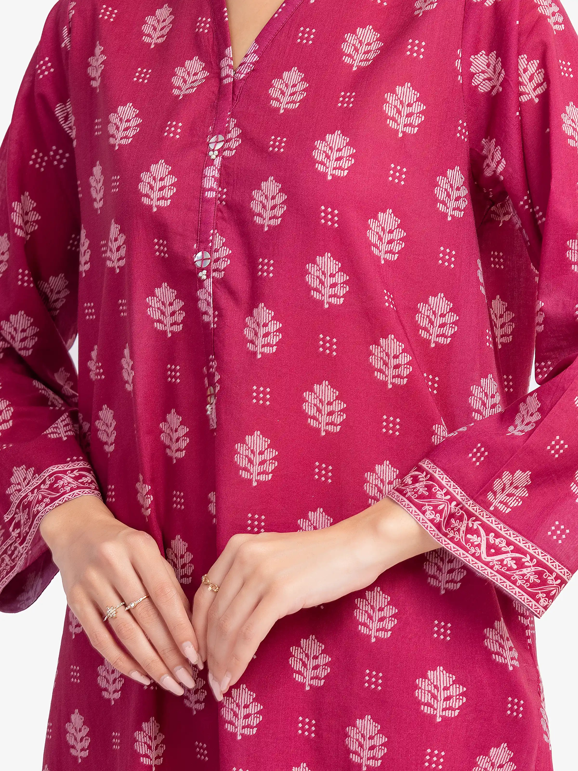 URB Pret 2Pc Printed Lawn Shirt Trouser