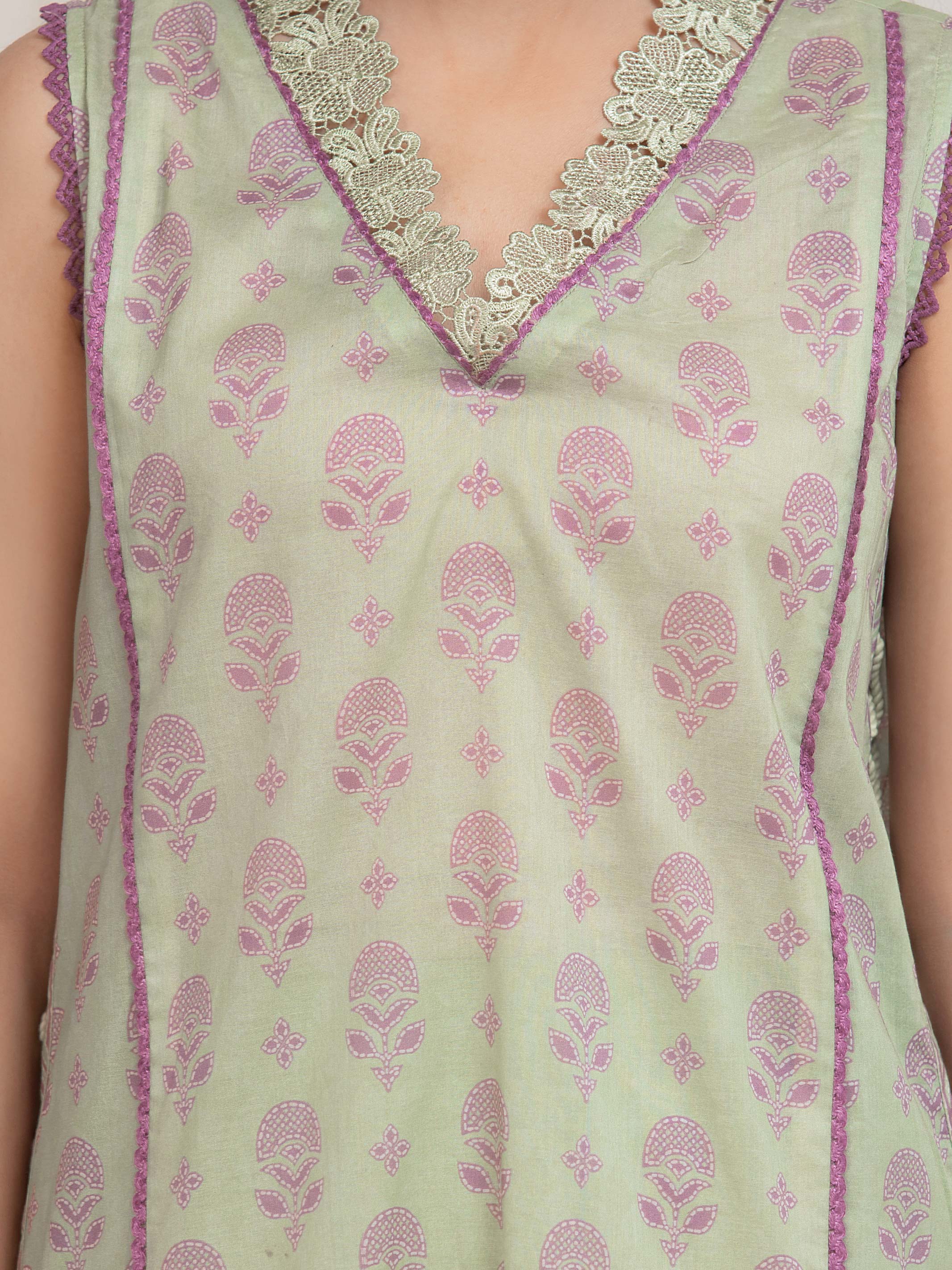 URB Unstitched Printed Lawn Suit