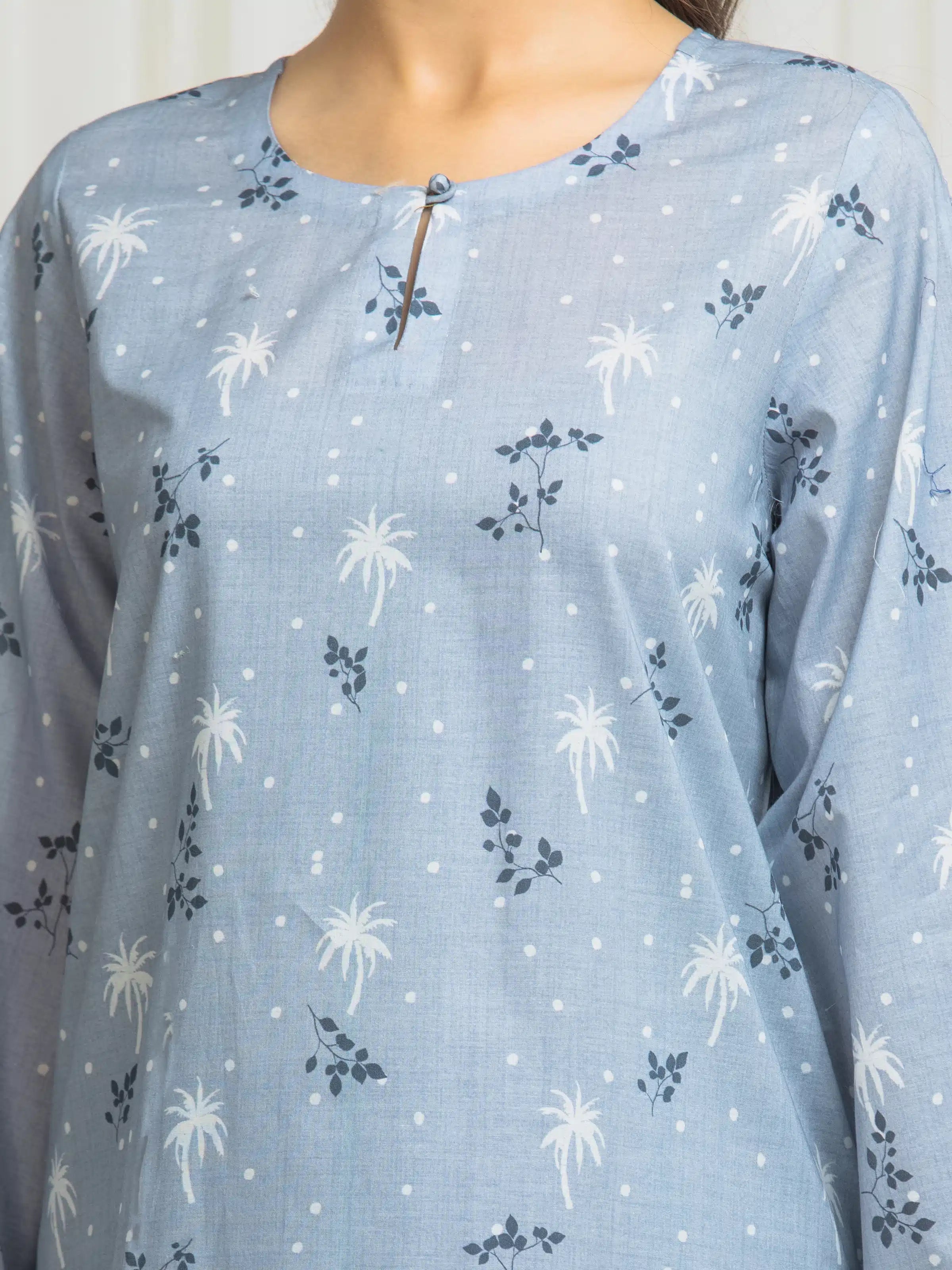 URB Unstitched Printed Lawn Suit