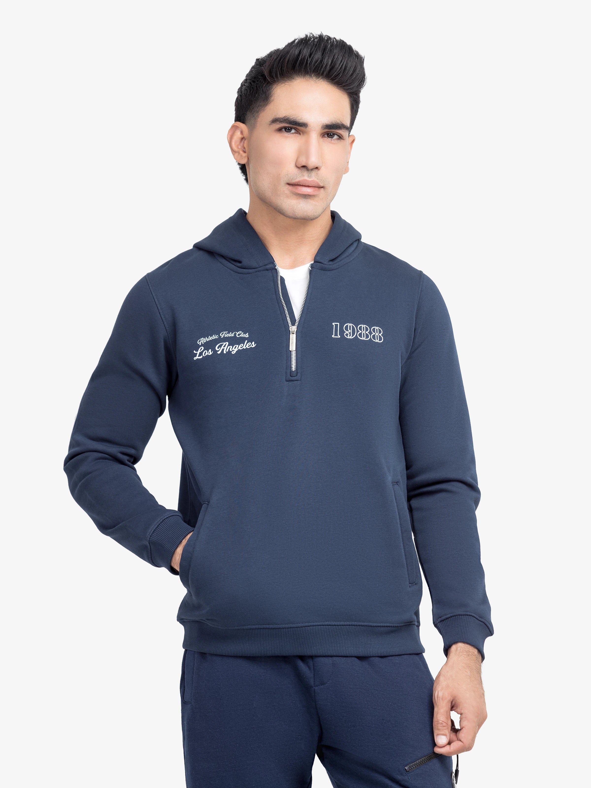 Men's Dark Navy Hoodie