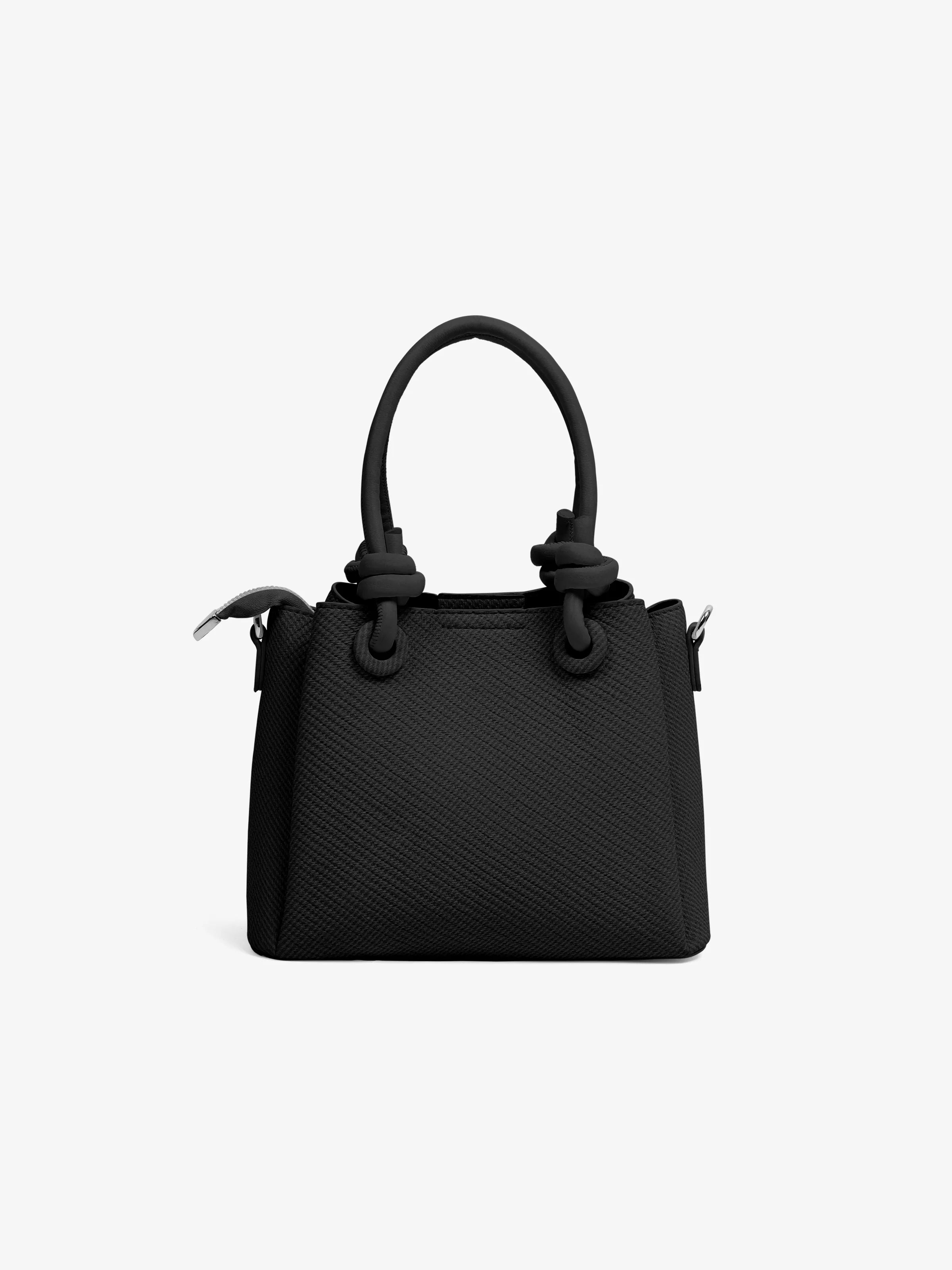 Women's Charcoal Top Handle Satchel Bag