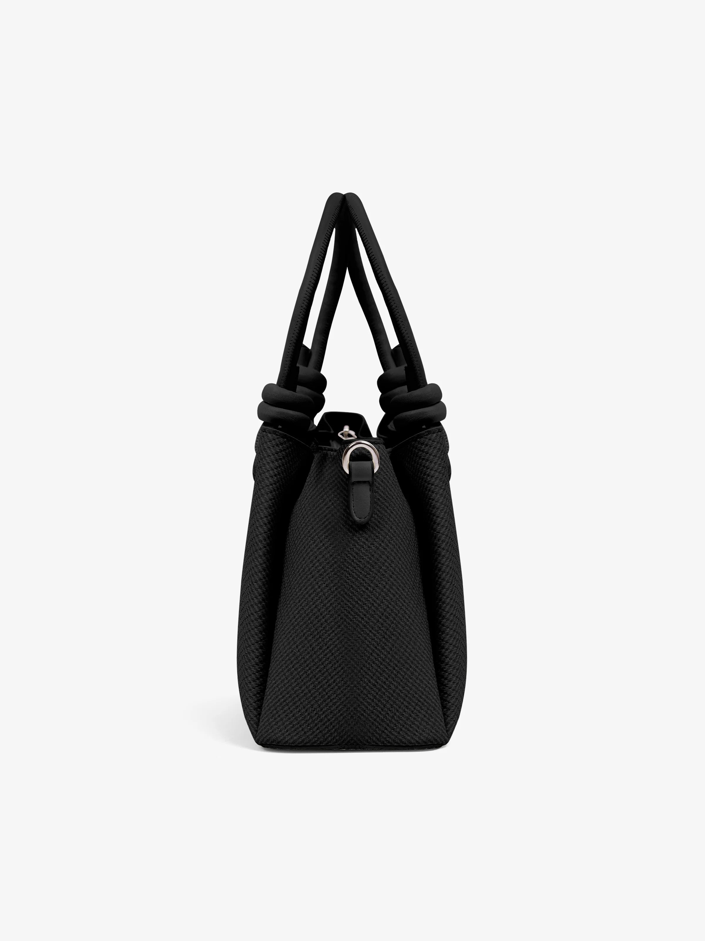 Women's Charcoal Top Handle Satchel Bag