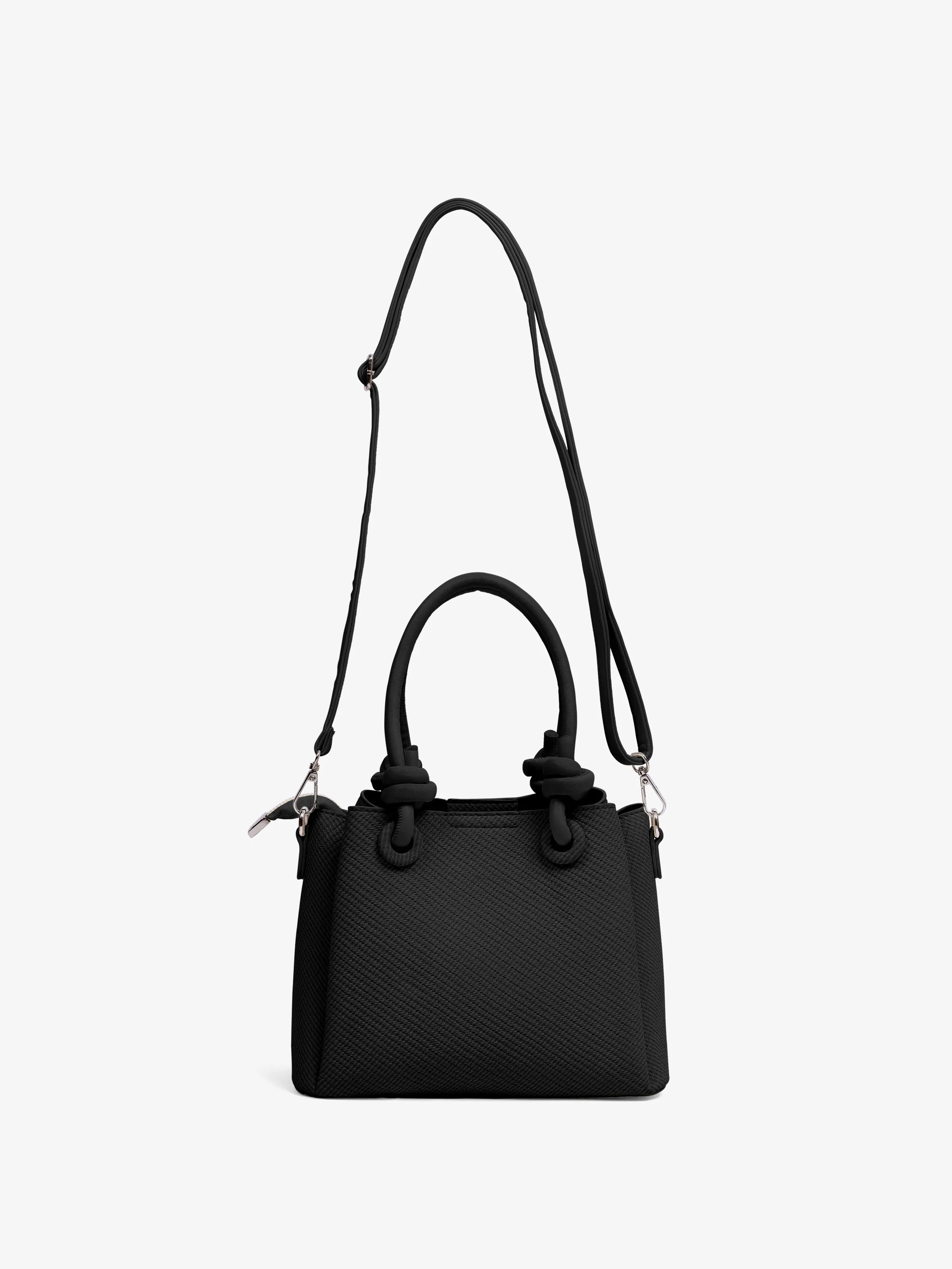 Women's Charcoal Top Handle Satchel Bag