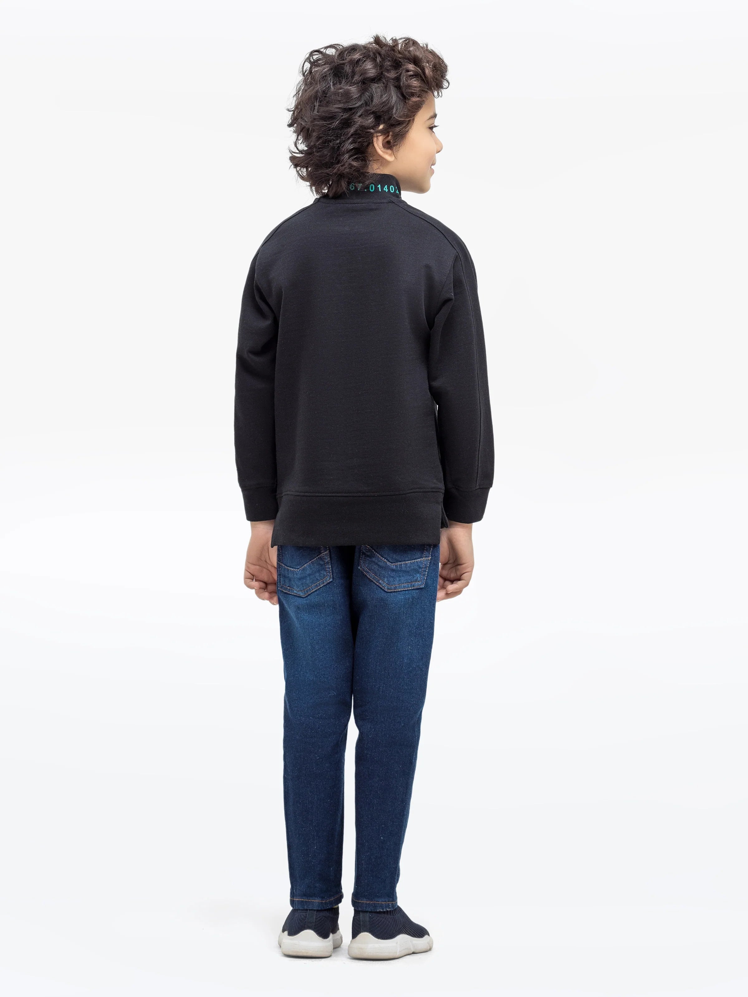 URB Boy's Black Sweatshirt