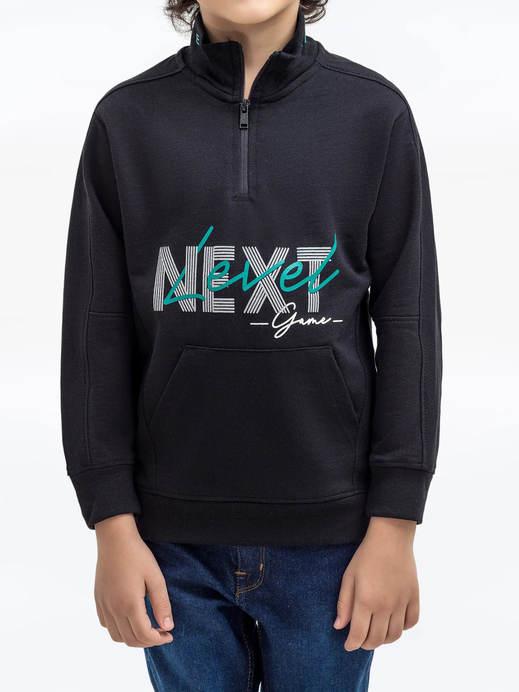 URB Boy's Black Sweatshirt