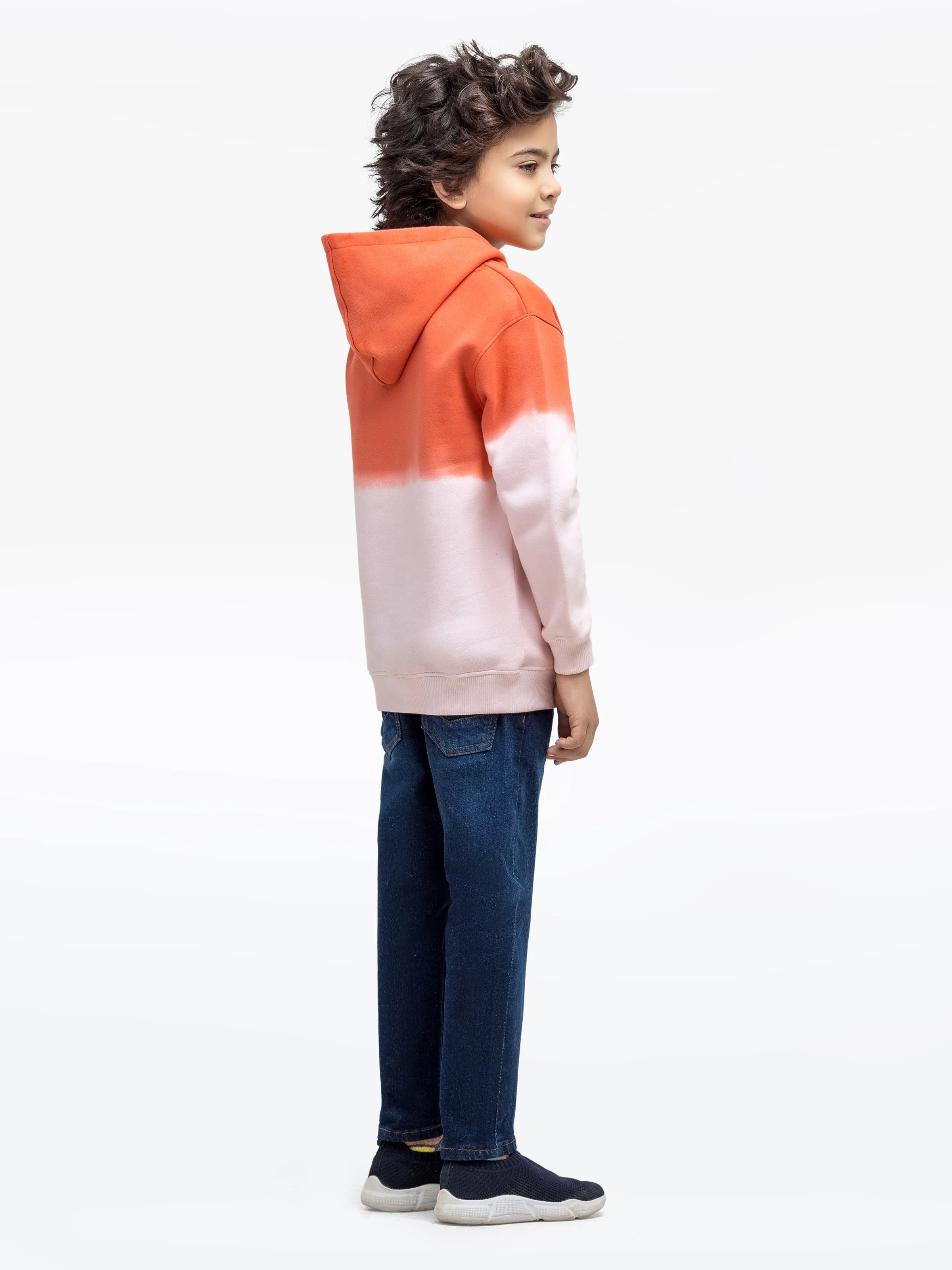 Boy's Peach Hoodie