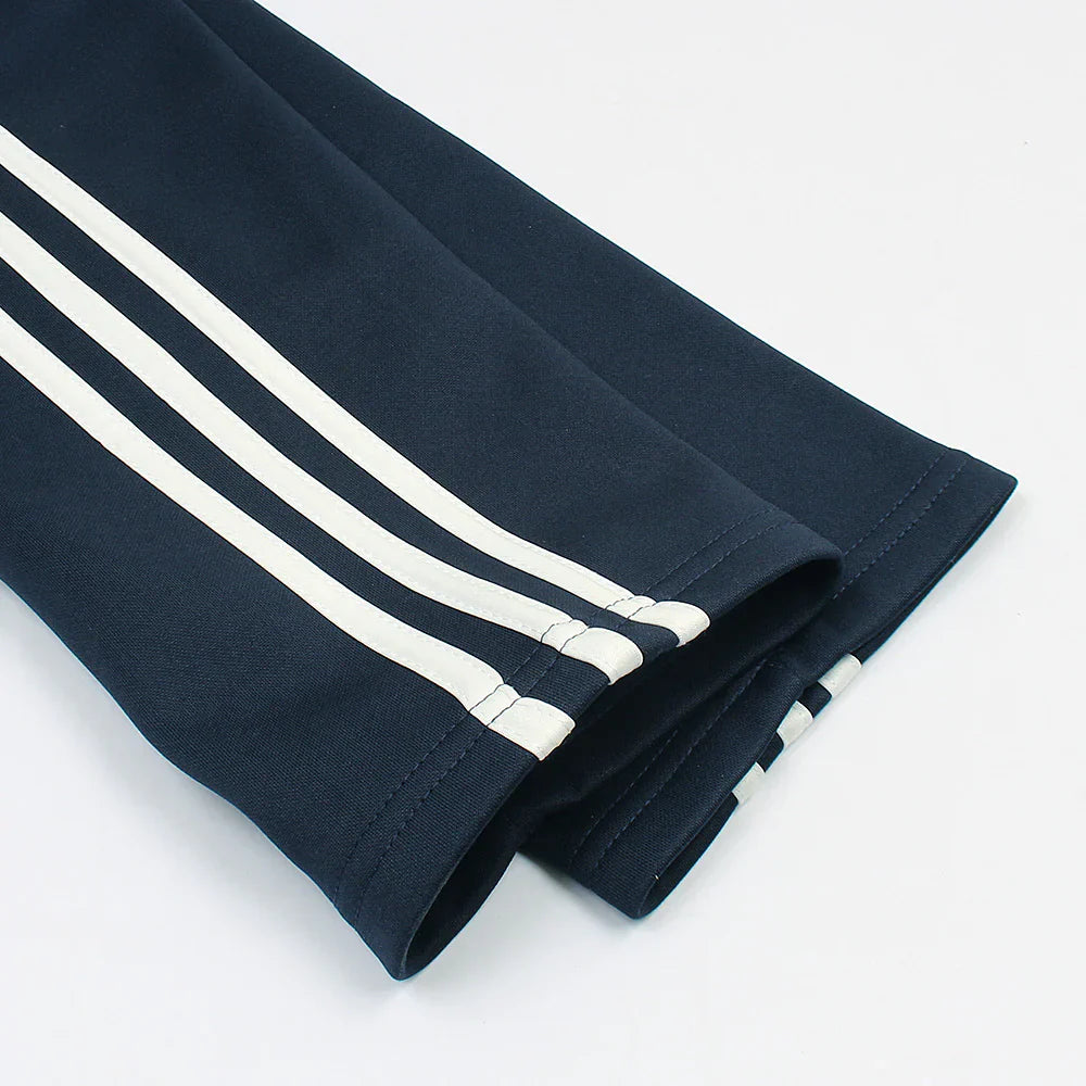 Adidas Imported Tiro Piping Quarter Zip Tracksuit (Navy Blue)