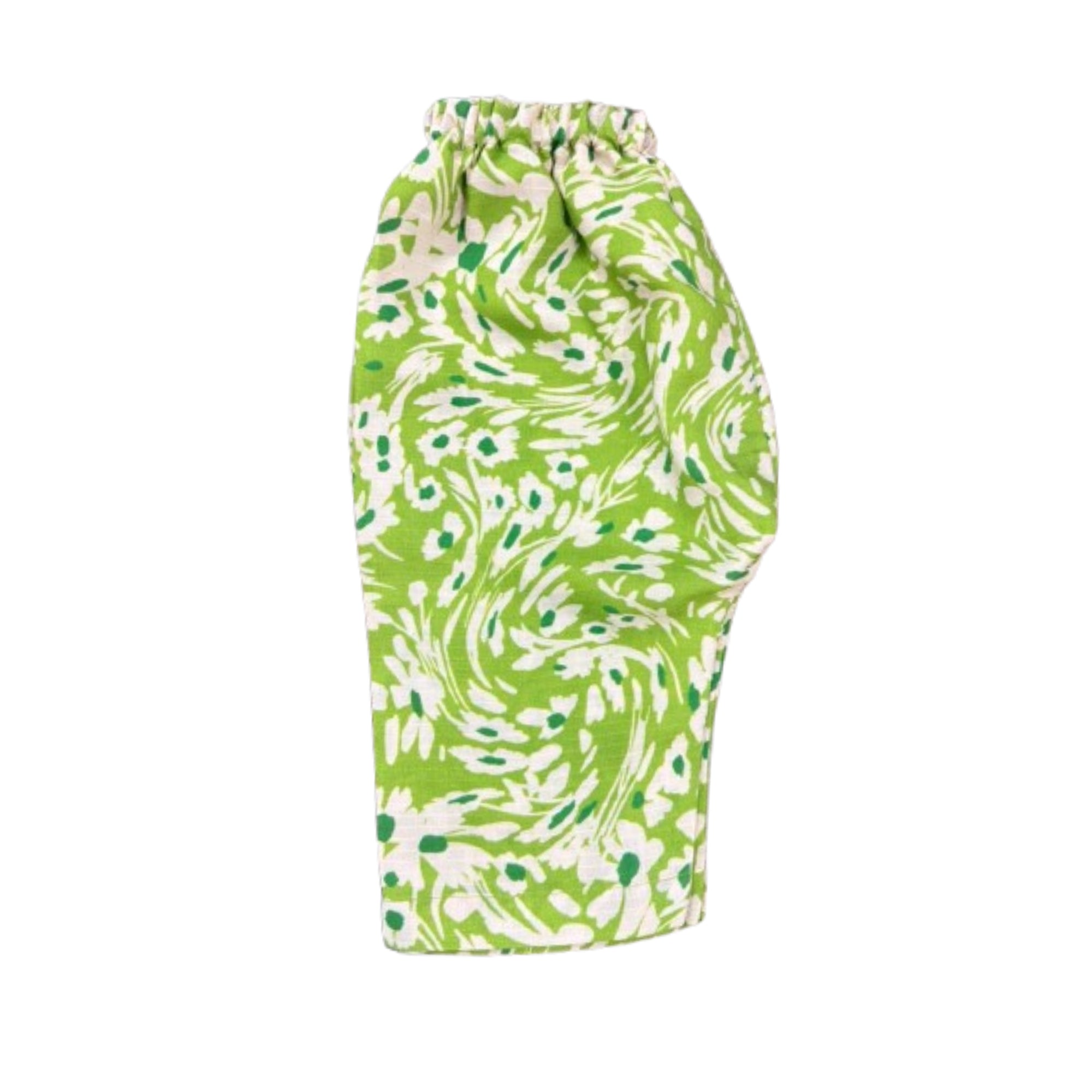 Green Floral Printed Baby Set