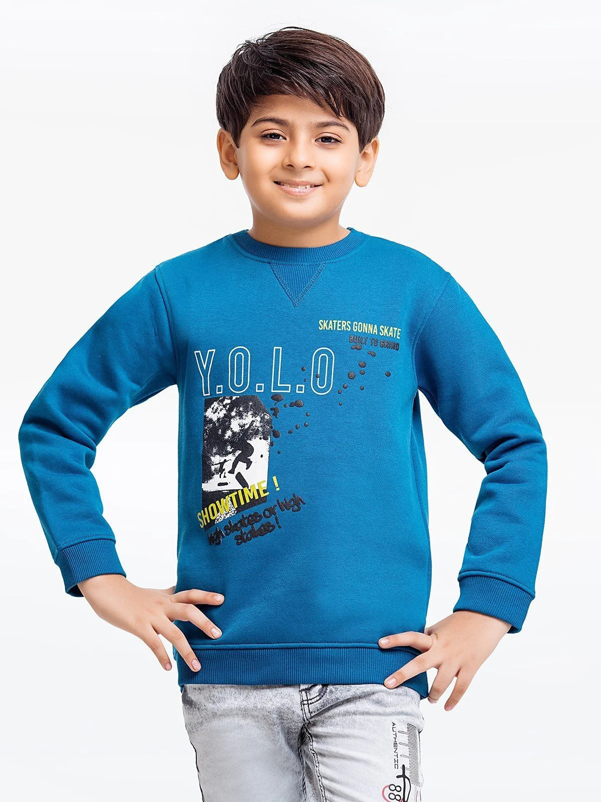 URB Boy's Blue Sweatshirt