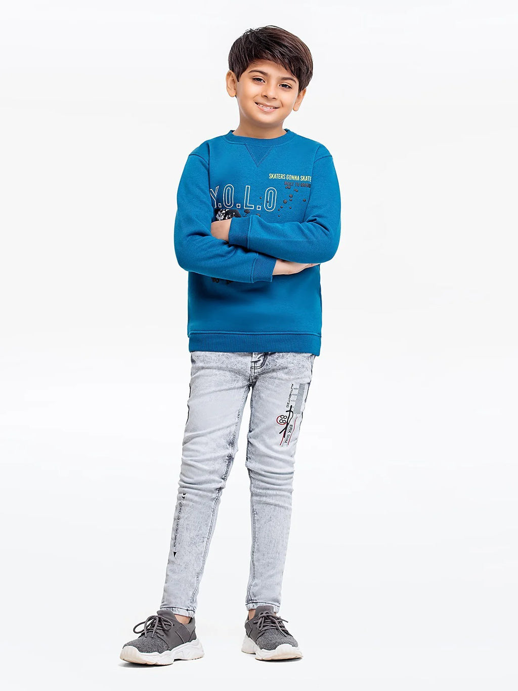 URB Boy's Blue Sweatshirt