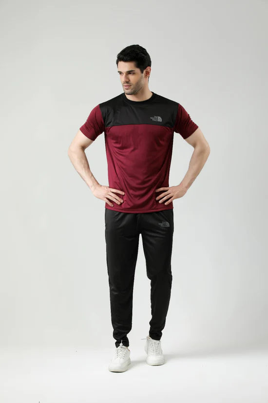 NF Exclusive Maroon Summer Tracksuit