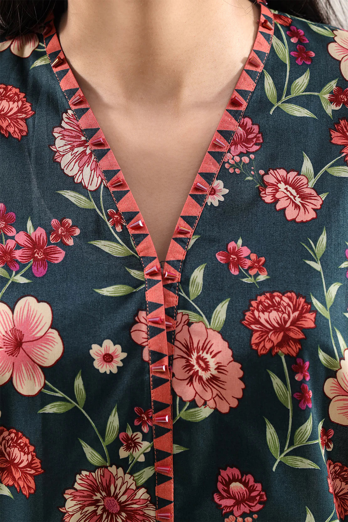 URB Unstitched Printed Lawn 3 Piece