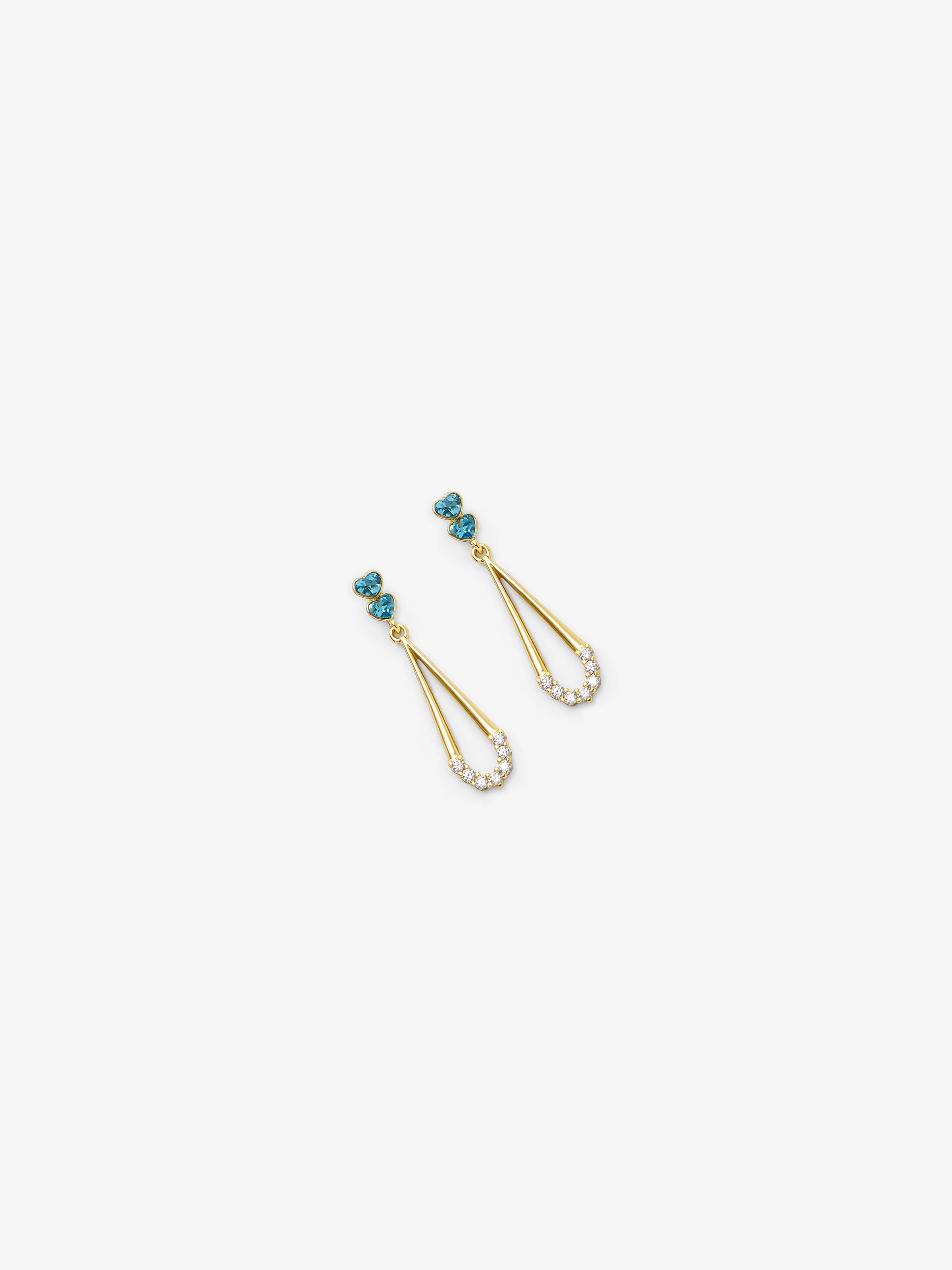 URB Golden Drop Earrings