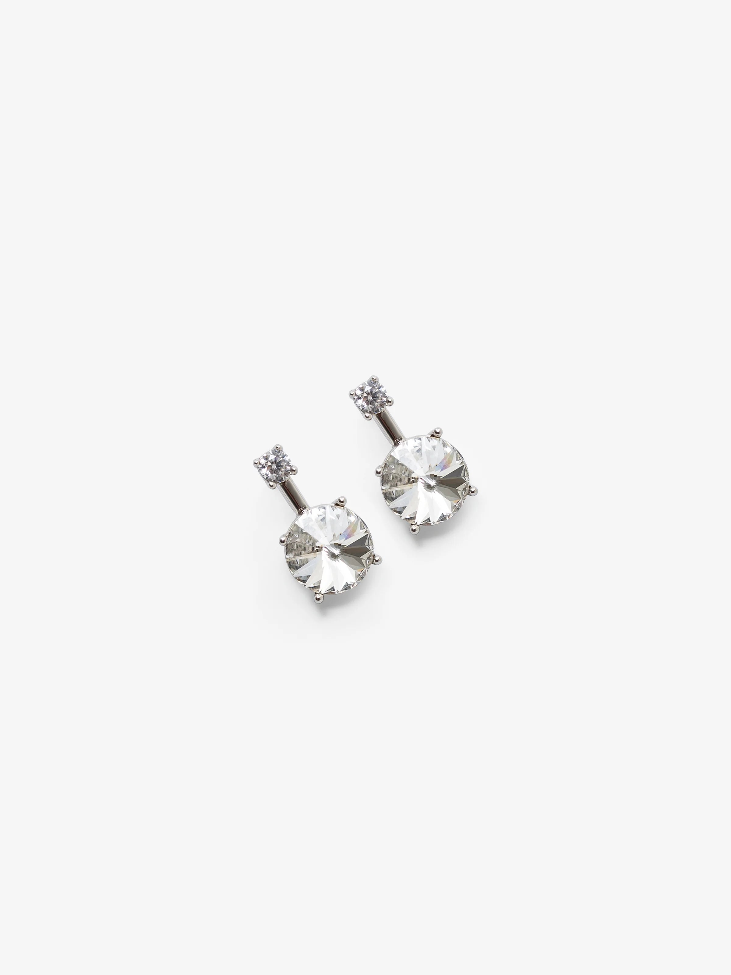 URB Two-Tone Drop Earrings