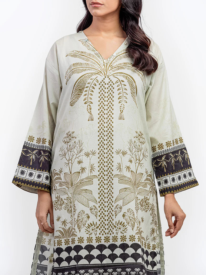 URB Pret 2Pc Printed Lawn Shirt Trouser