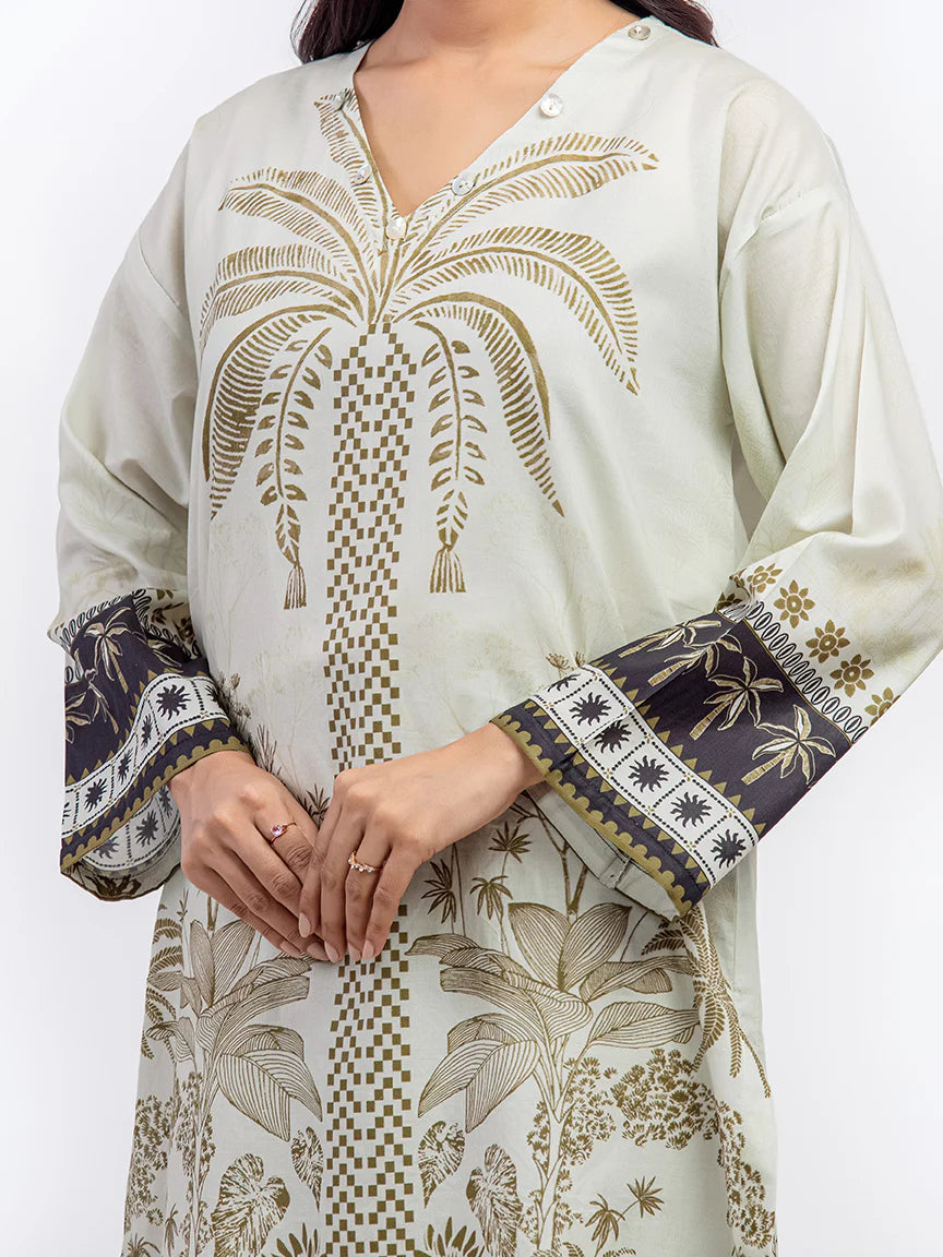 URB Pret 2Pc Printed Lawn Shirt Trouser