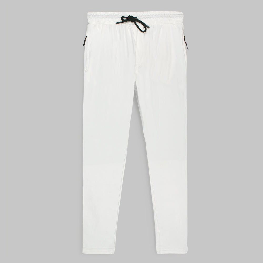 ZARA PREMIUM LYCRA DRI-FIT TRACKSUIT (WHITE)