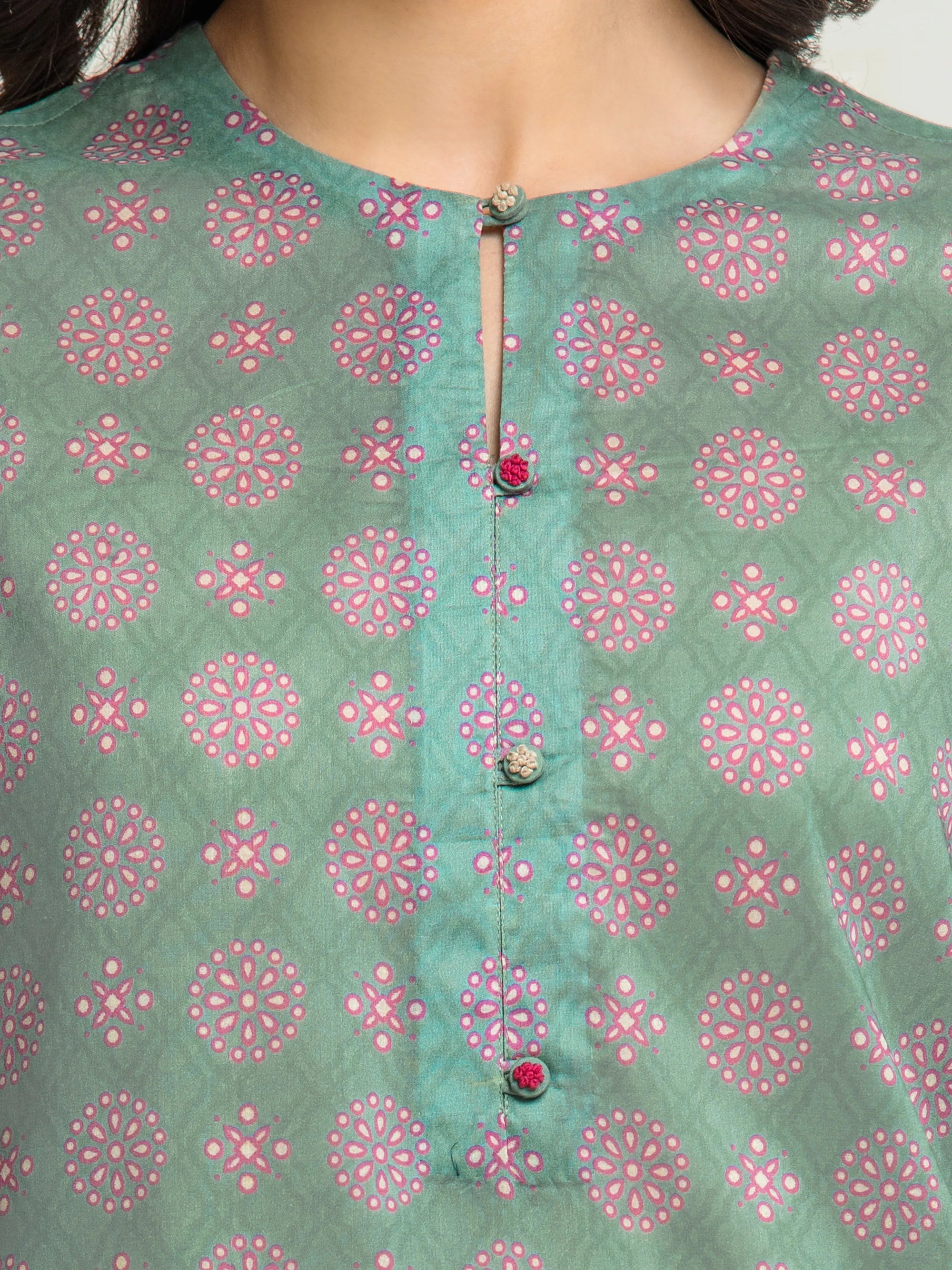 URB Unstitched Printed Lawn Suit