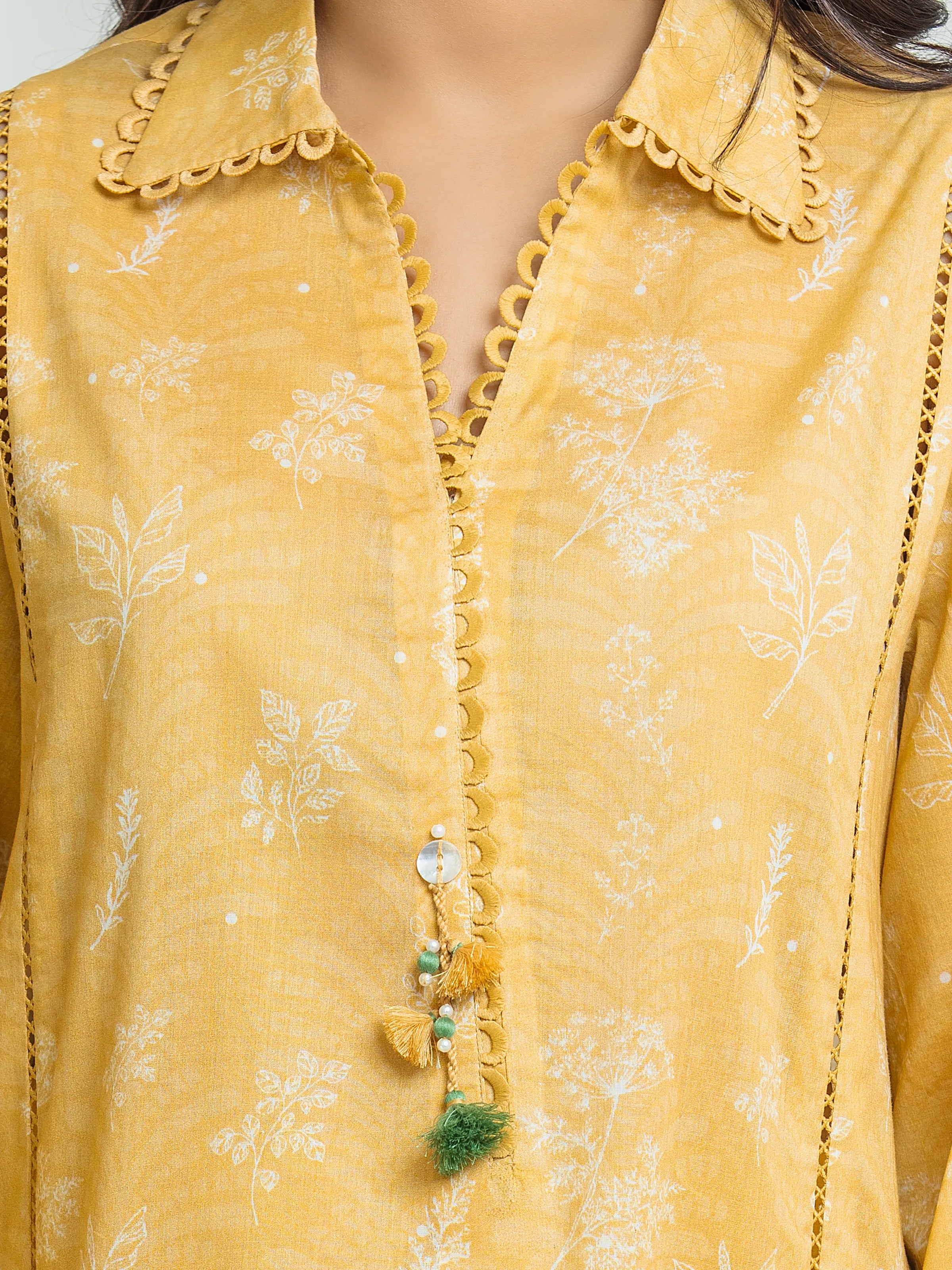 URB Unstitched Printed Lawn Suit