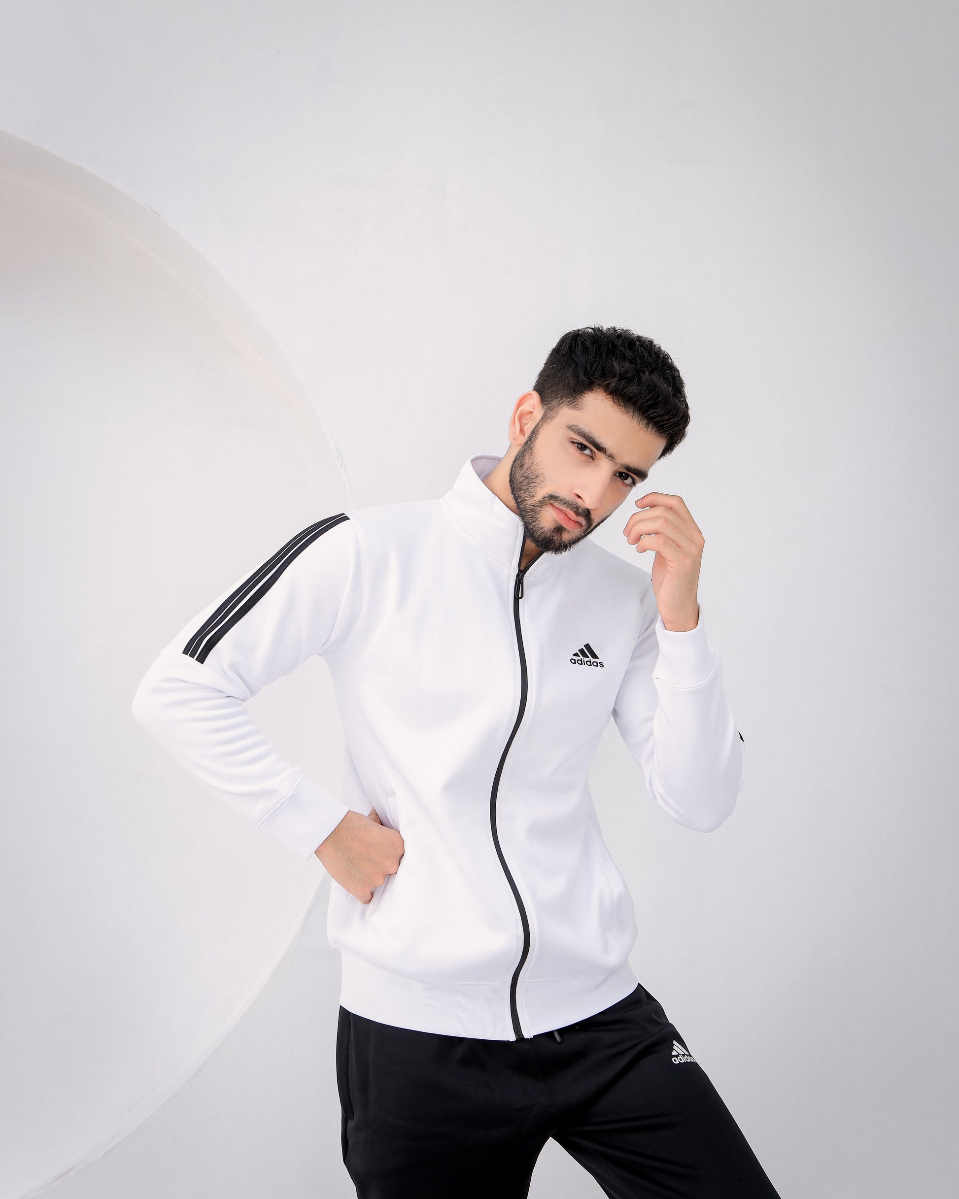 URB White Stipe Winter Tracksuit