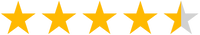 4.5 star rating