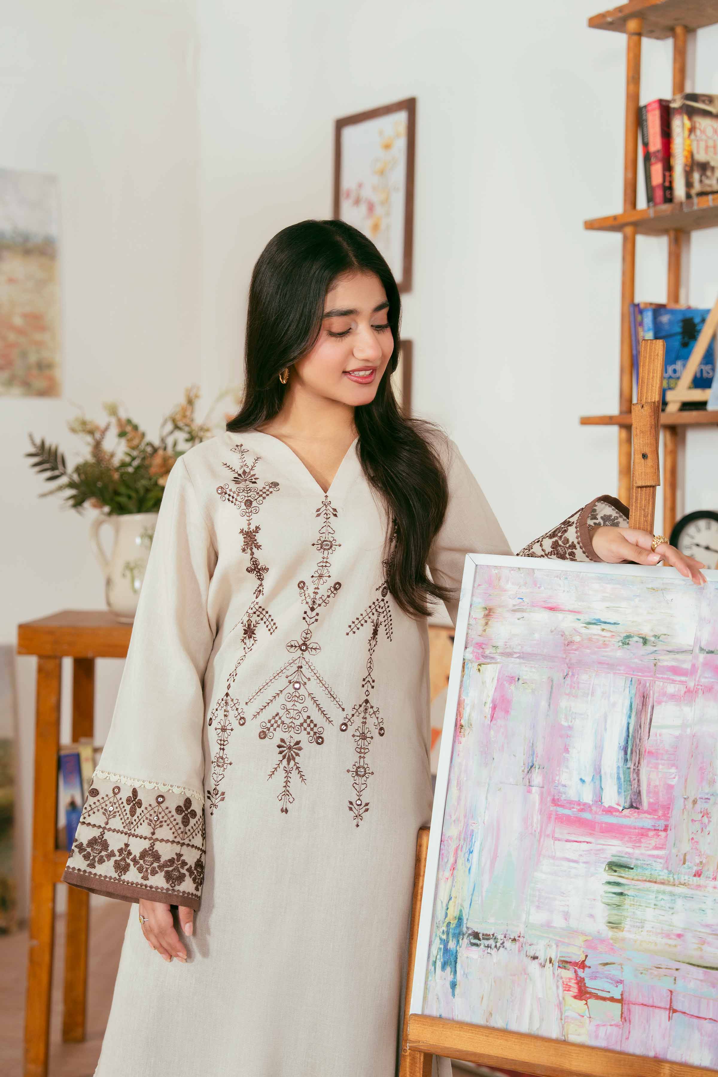 URB   2 Piece - Embroidered Suit