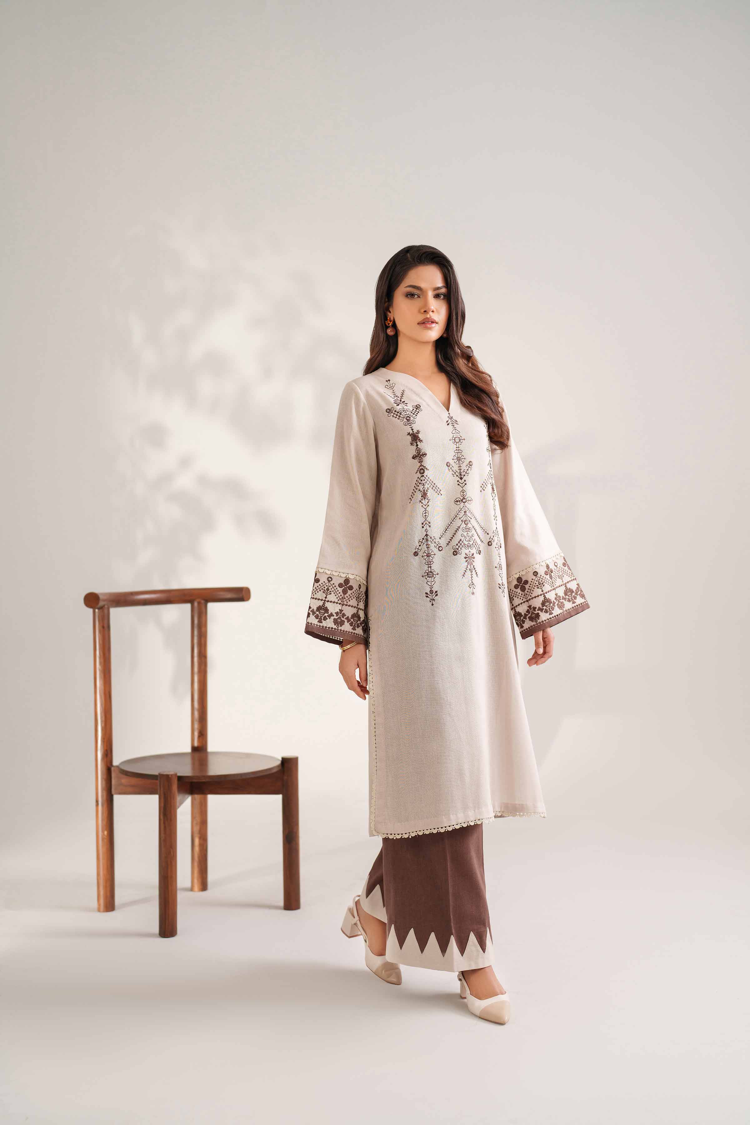 URB   2 Piece - Embroidered Suit