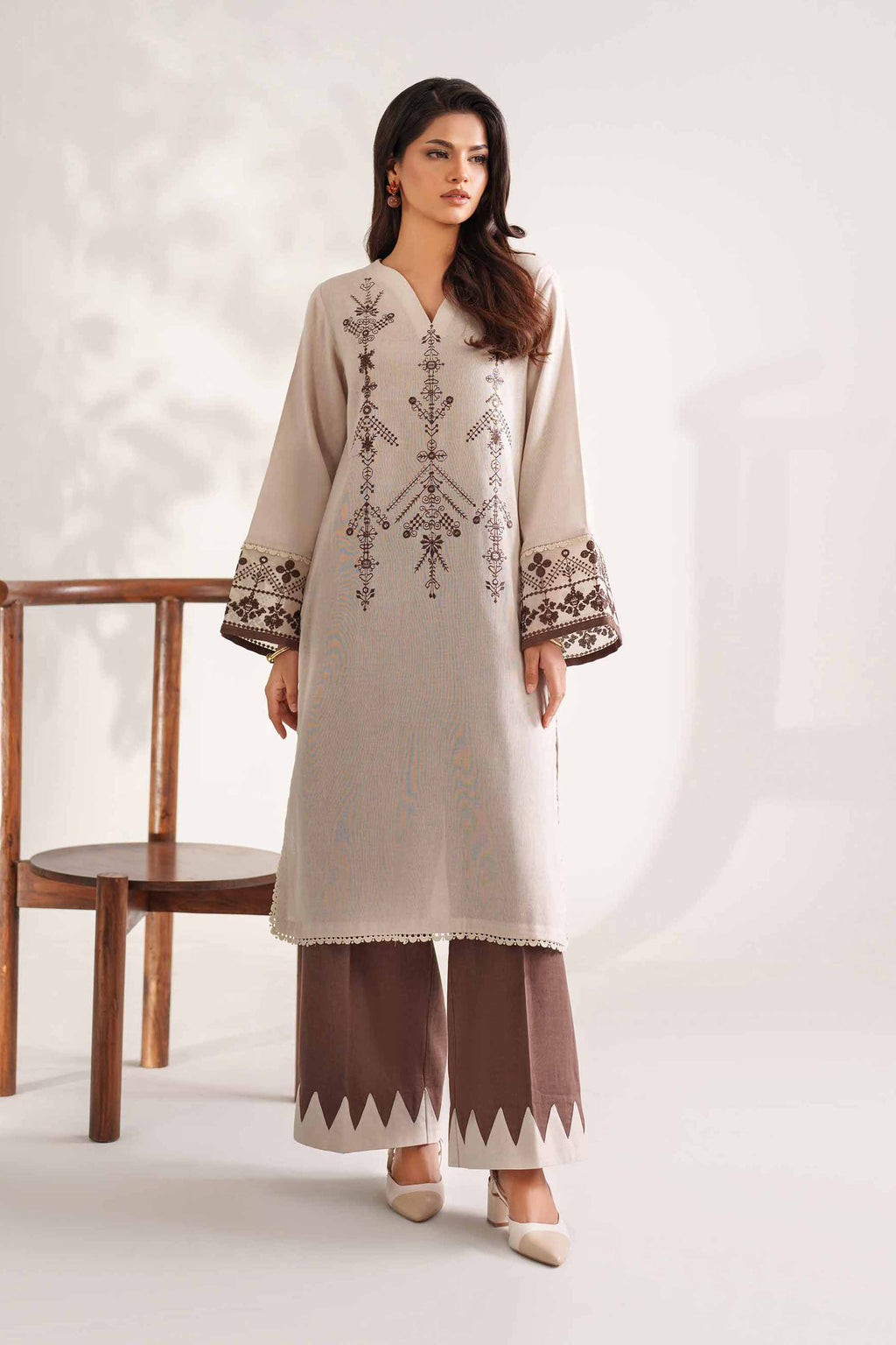 URB   2 Piece - Embroidered Suit