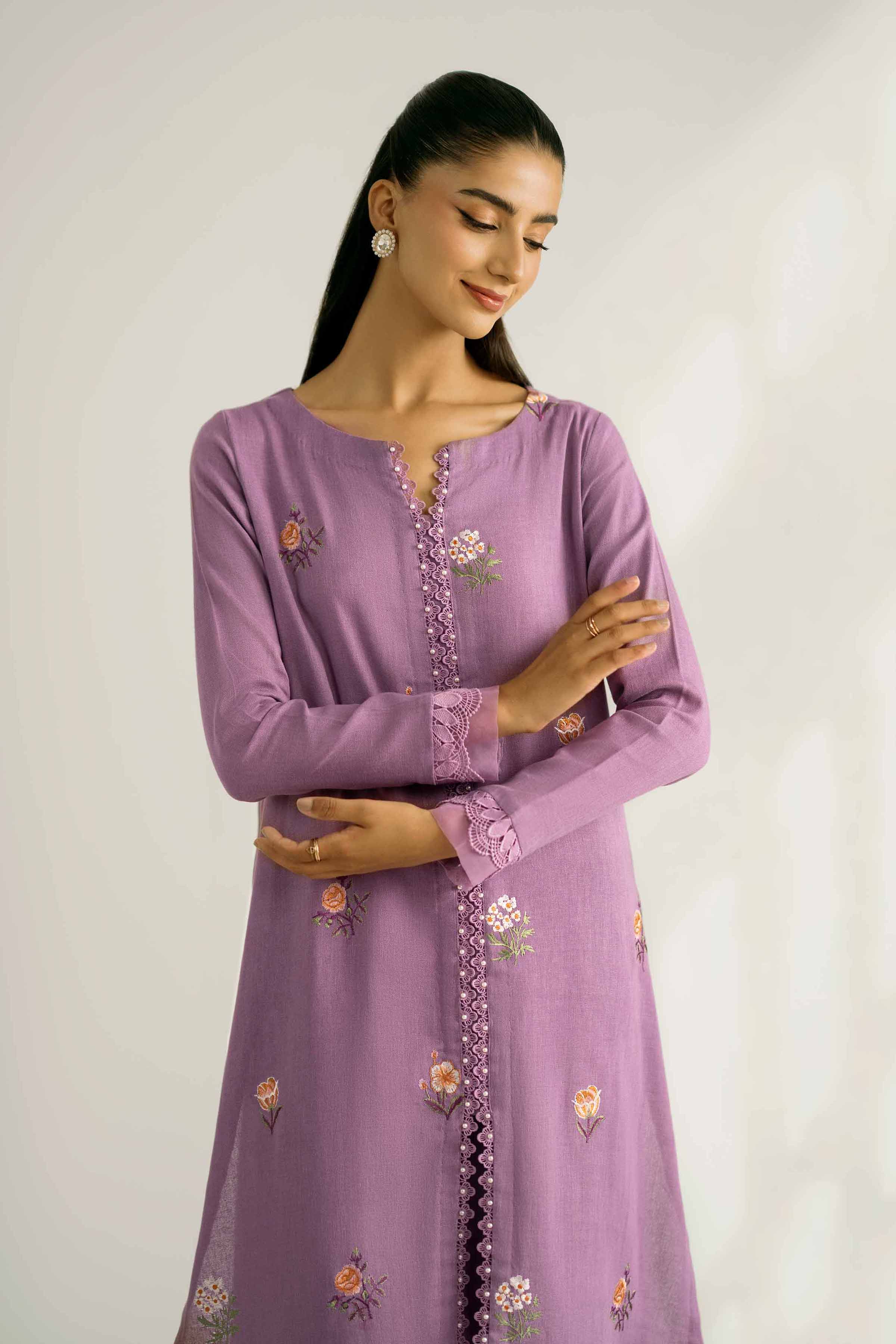 2 Piece - Embroidered Suit